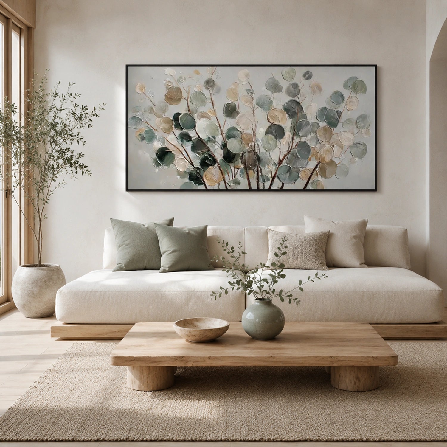 Flower & Tree Abstract Wall Art #ML279