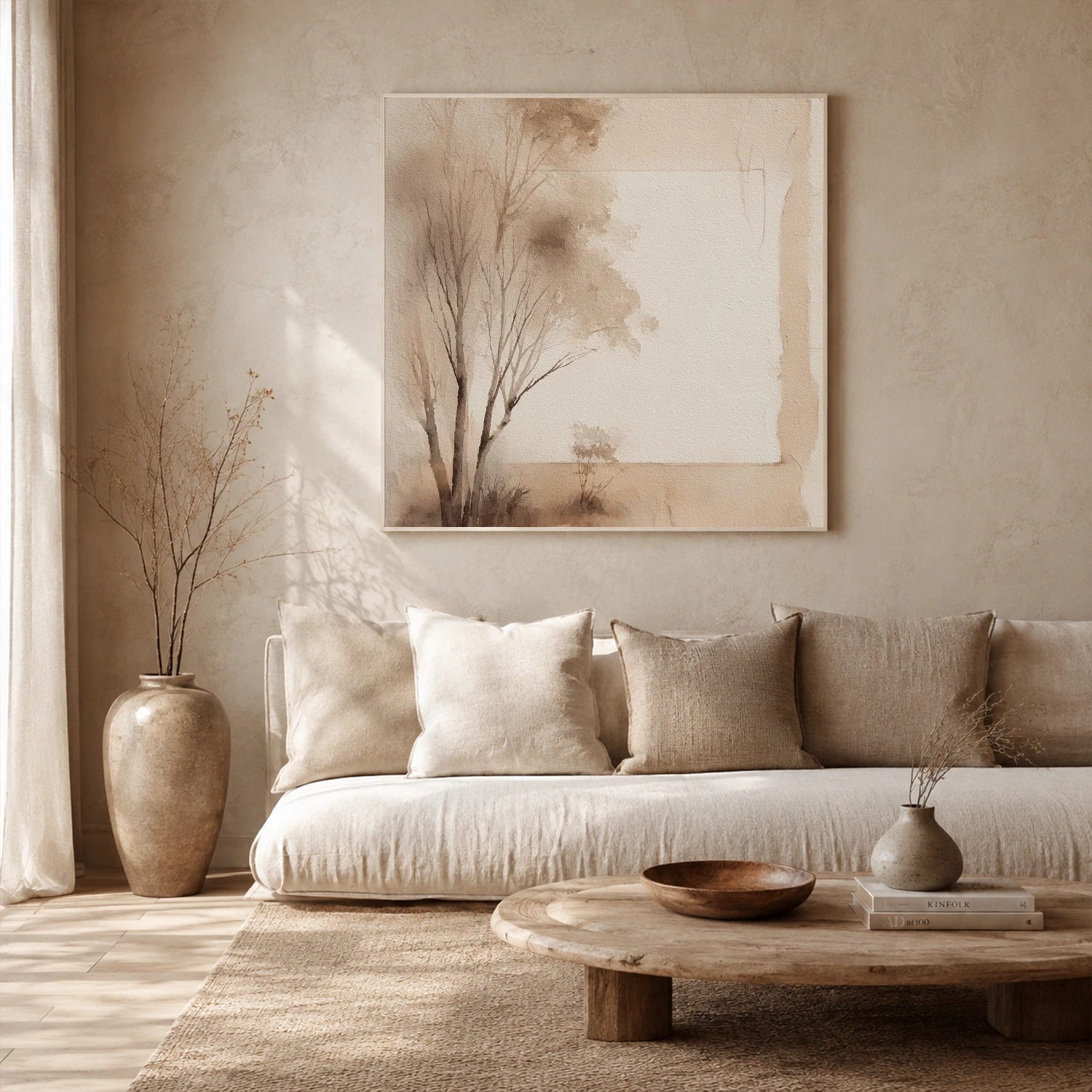 Flower & Tree Abstract Wall Art #ML263