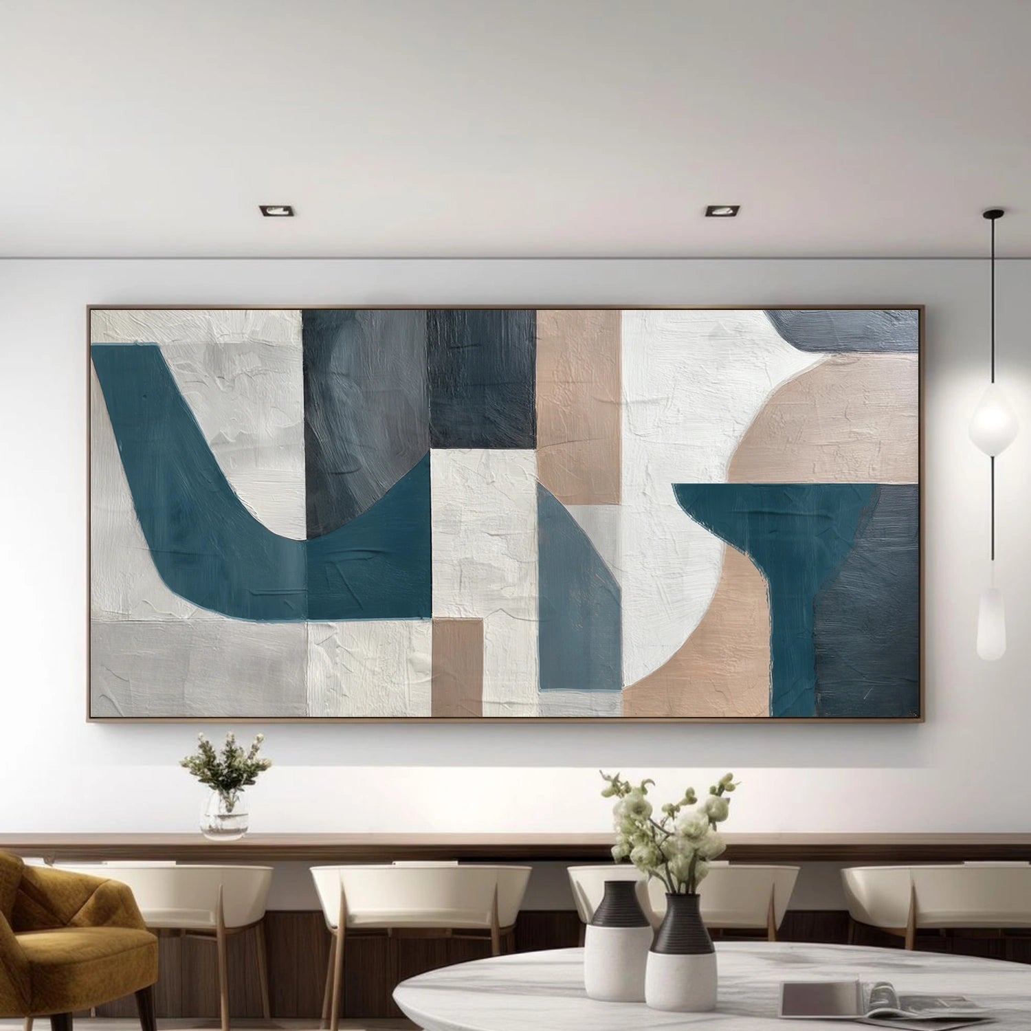 Abstract Canvas Art #WS875