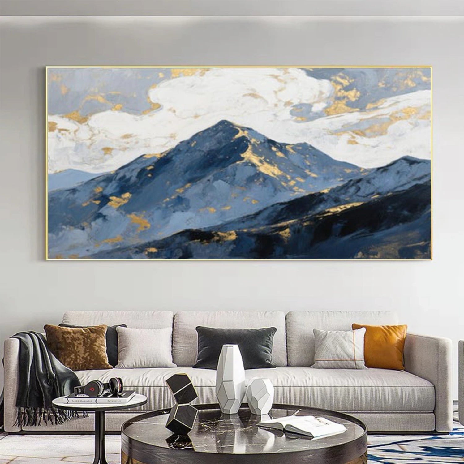 Minimalist Mountain Canvas Art #MM342