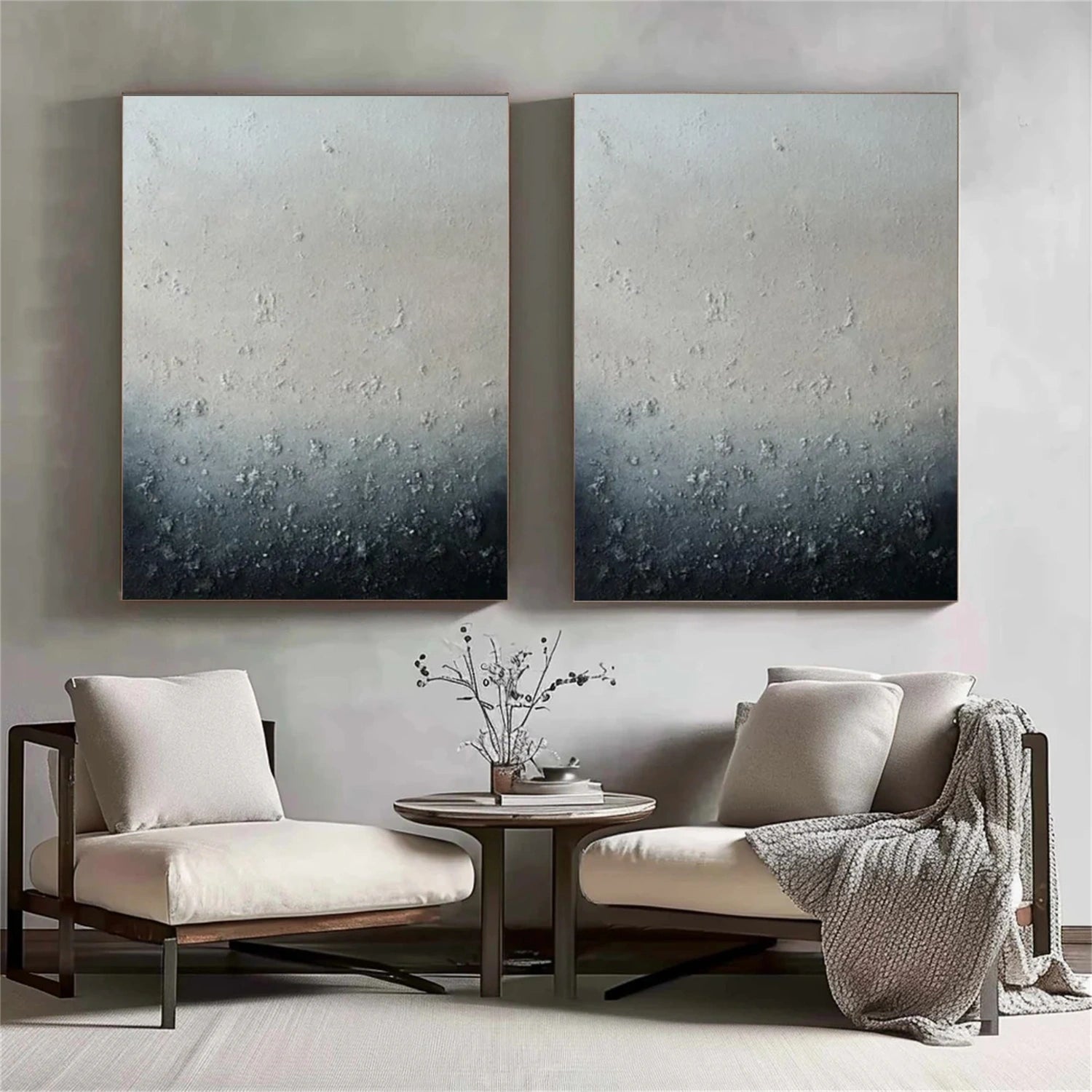 Abstract Canvas Art Set of 2 #WS852