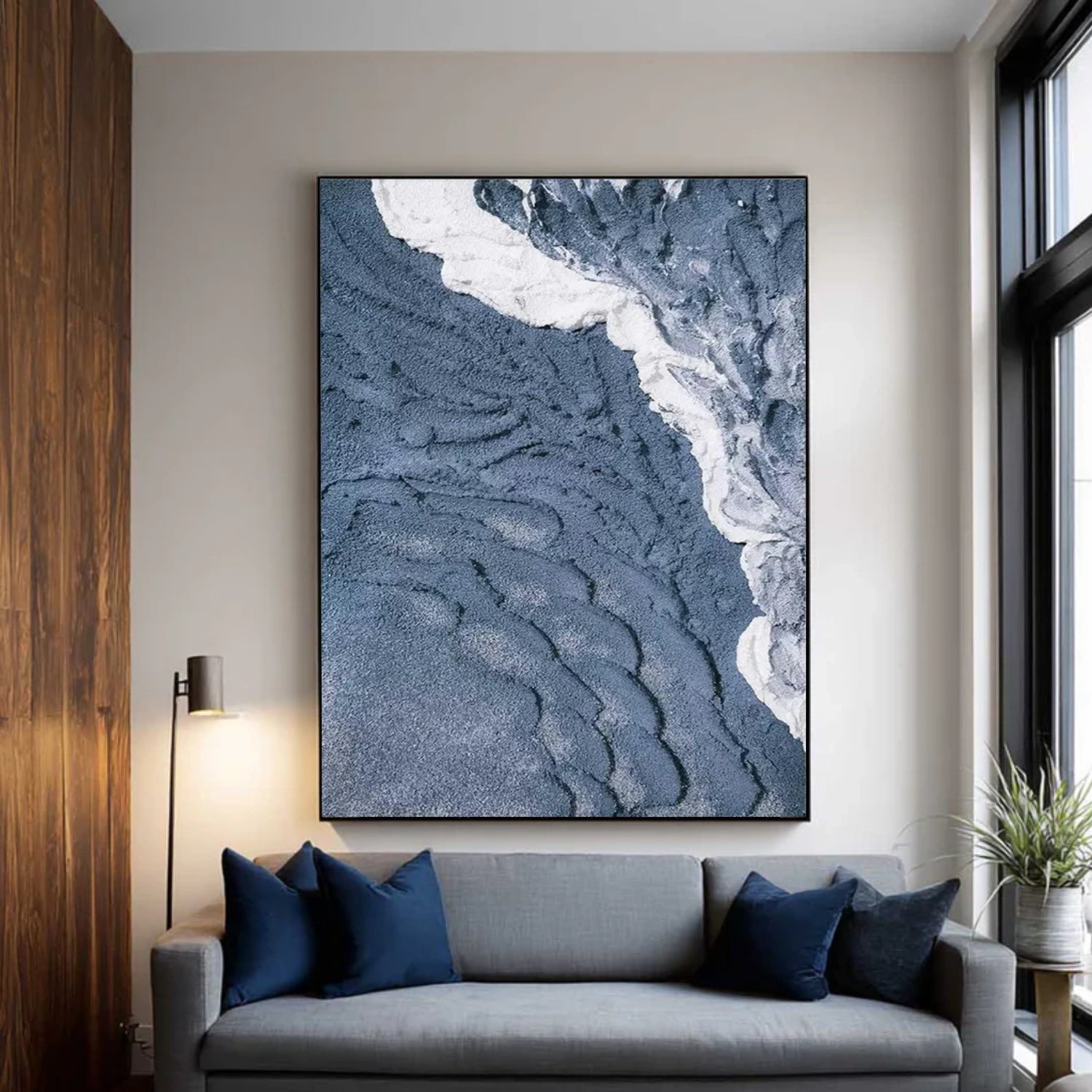 Minimalist Textured Canvas Art #MM316