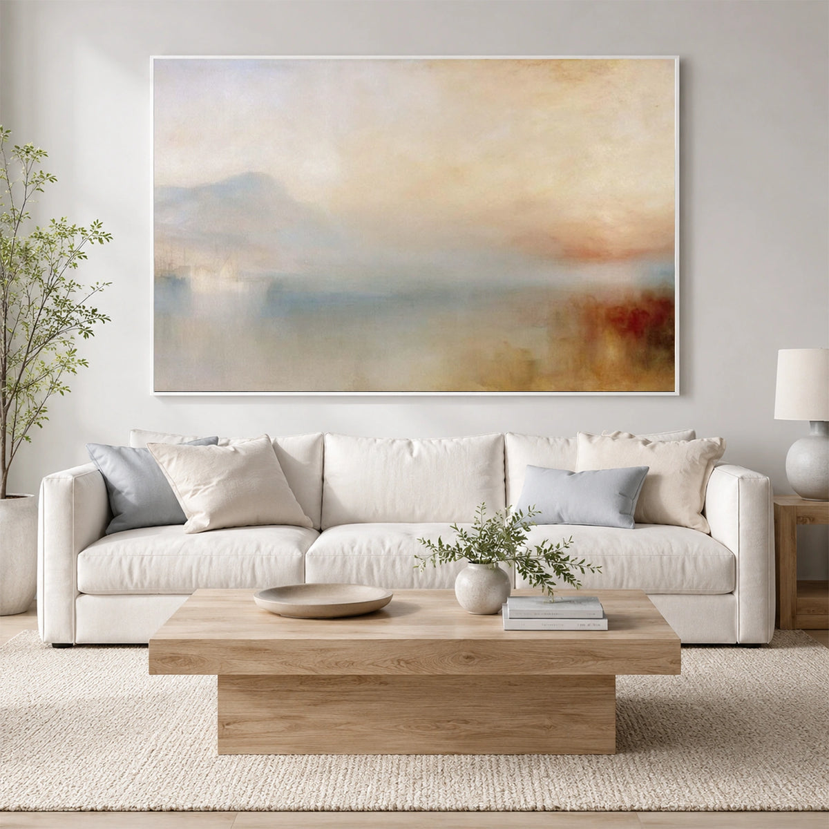 Sea & Sky Abstract Wall Art #MS378