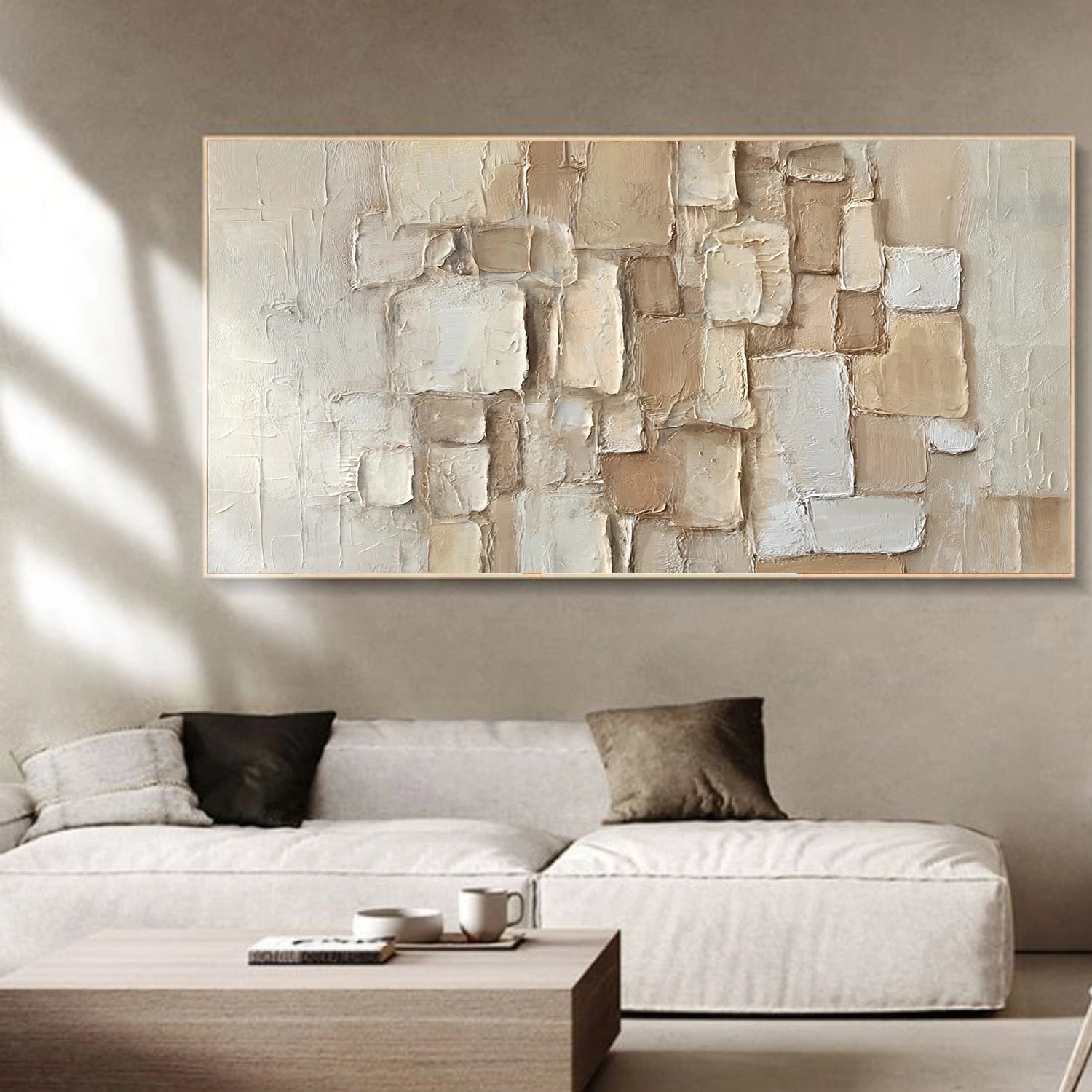 Abstract Textured Canvas Art #WS820