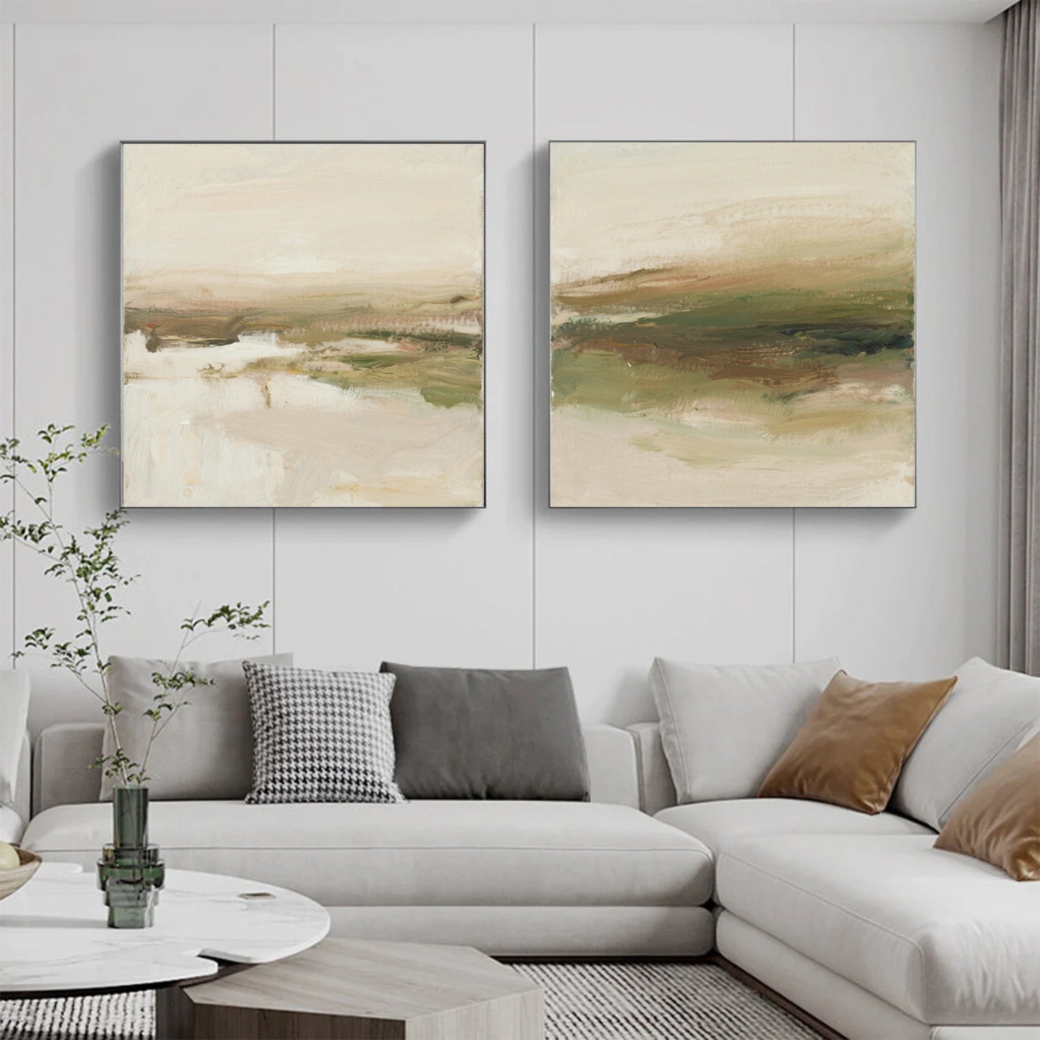 Wabi Sabi Canvas Art Set of 2 #WS756