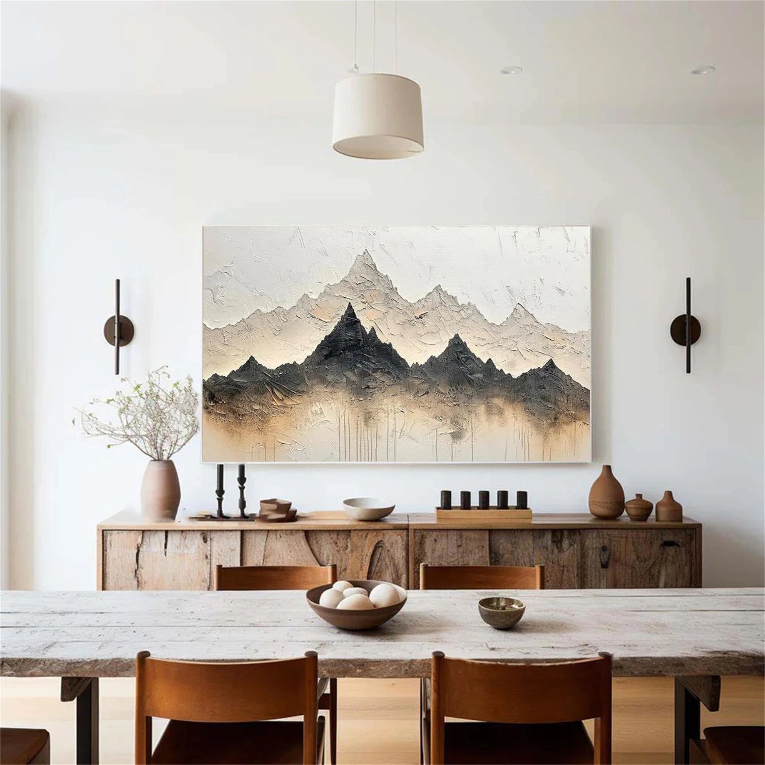 Minimalist Mountain Canvas Art #MM313