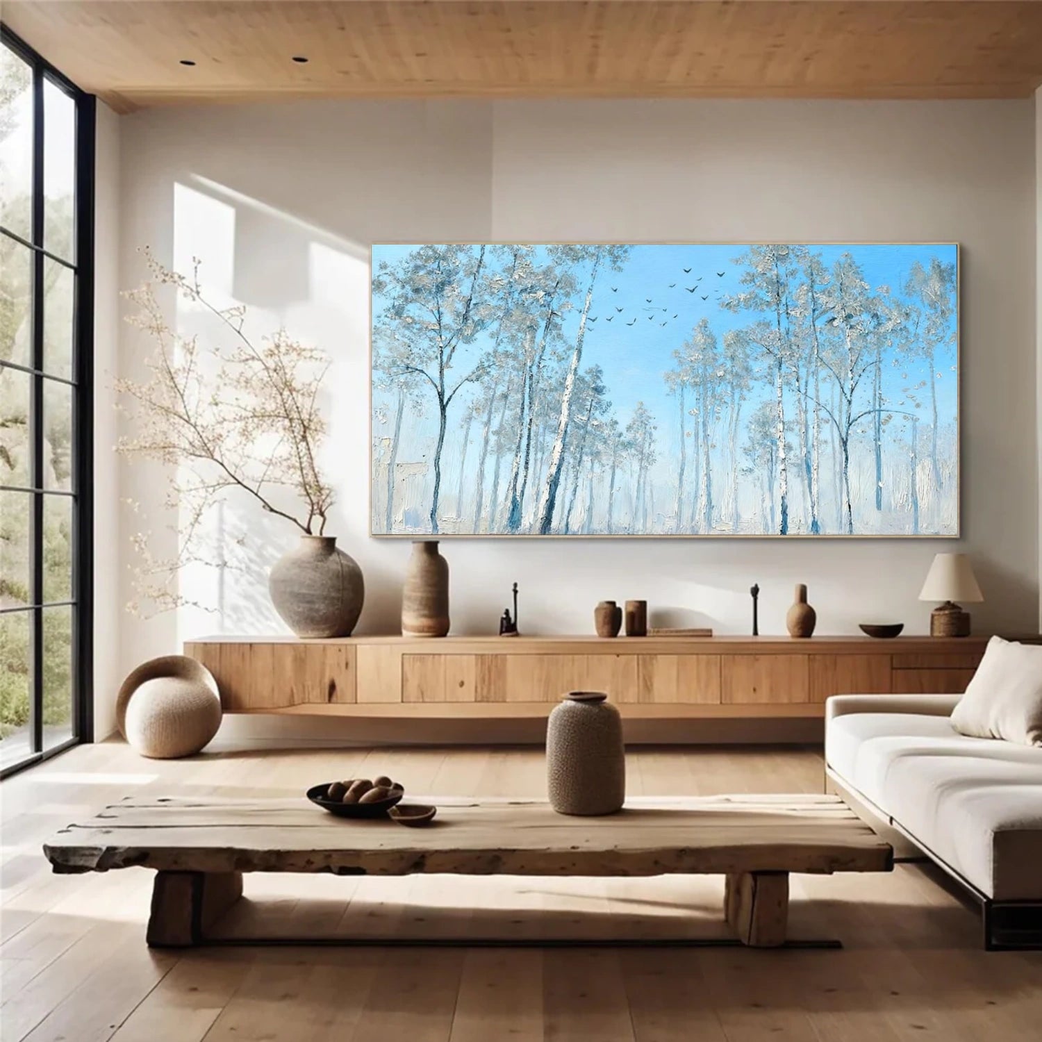 Flower & Tree Abstract Wall Art #ML179