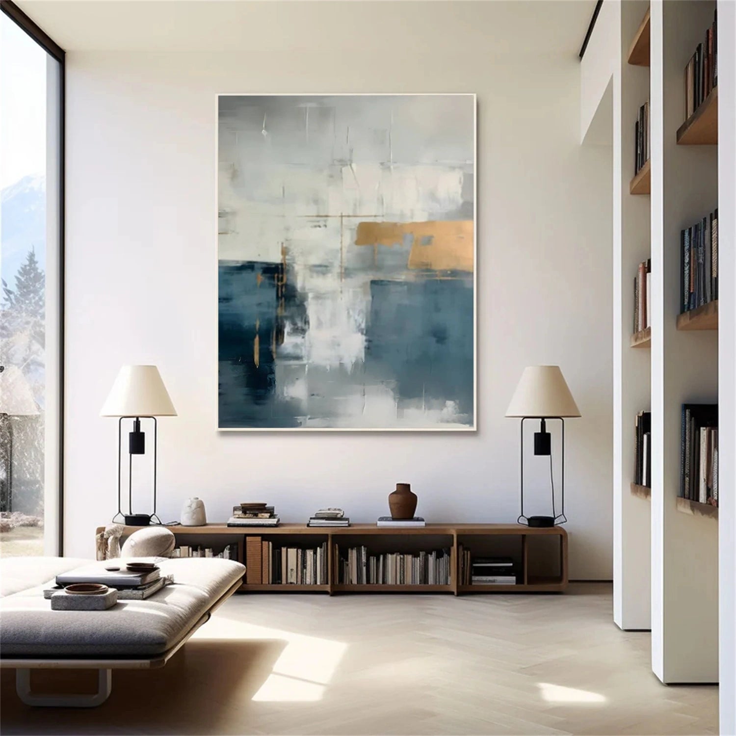 Abstract Canvas Art #WS609