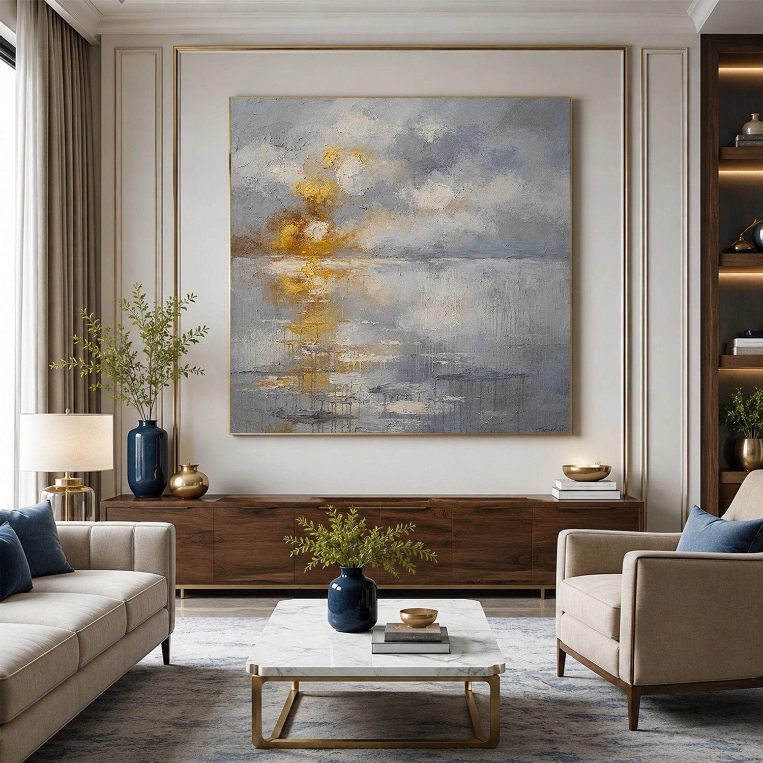 Abstract Canvas Art #WS1084