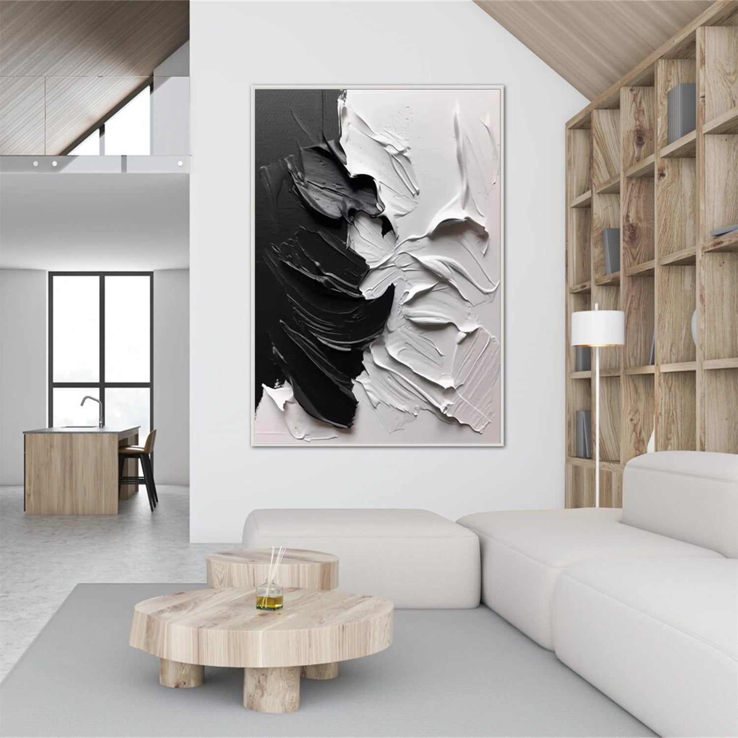 Minimalist Textured Canvas Art #MM318