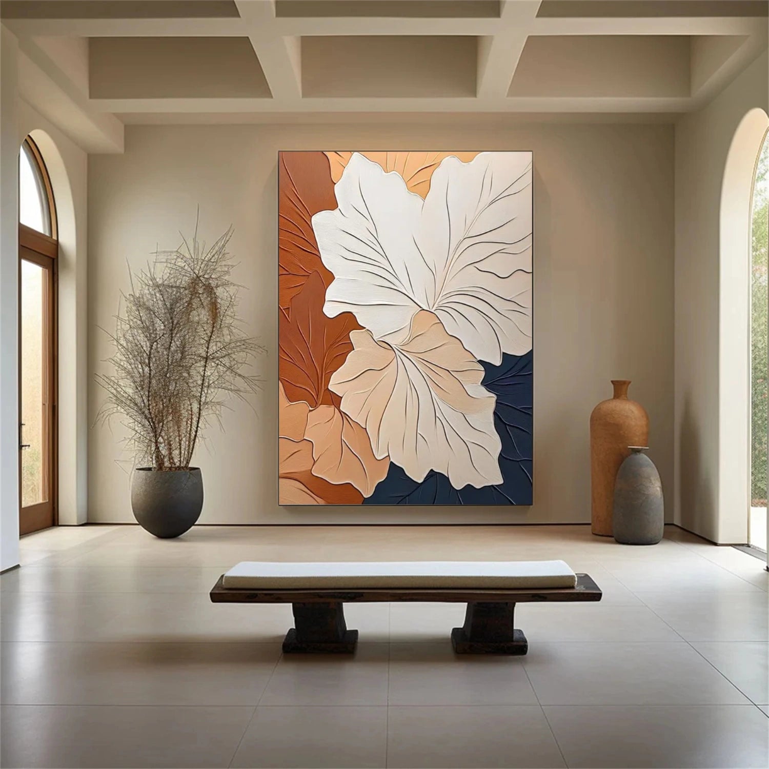 Flower & Tree Abstract Wall Art #ML163