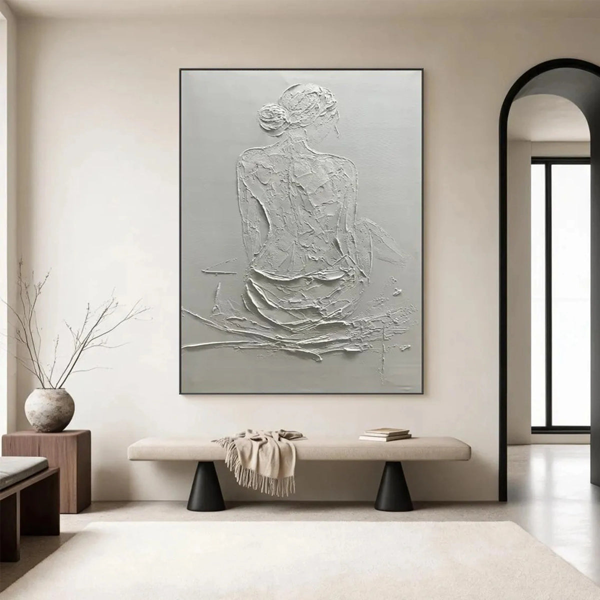 Abstract Portrait Wall Art #AP158