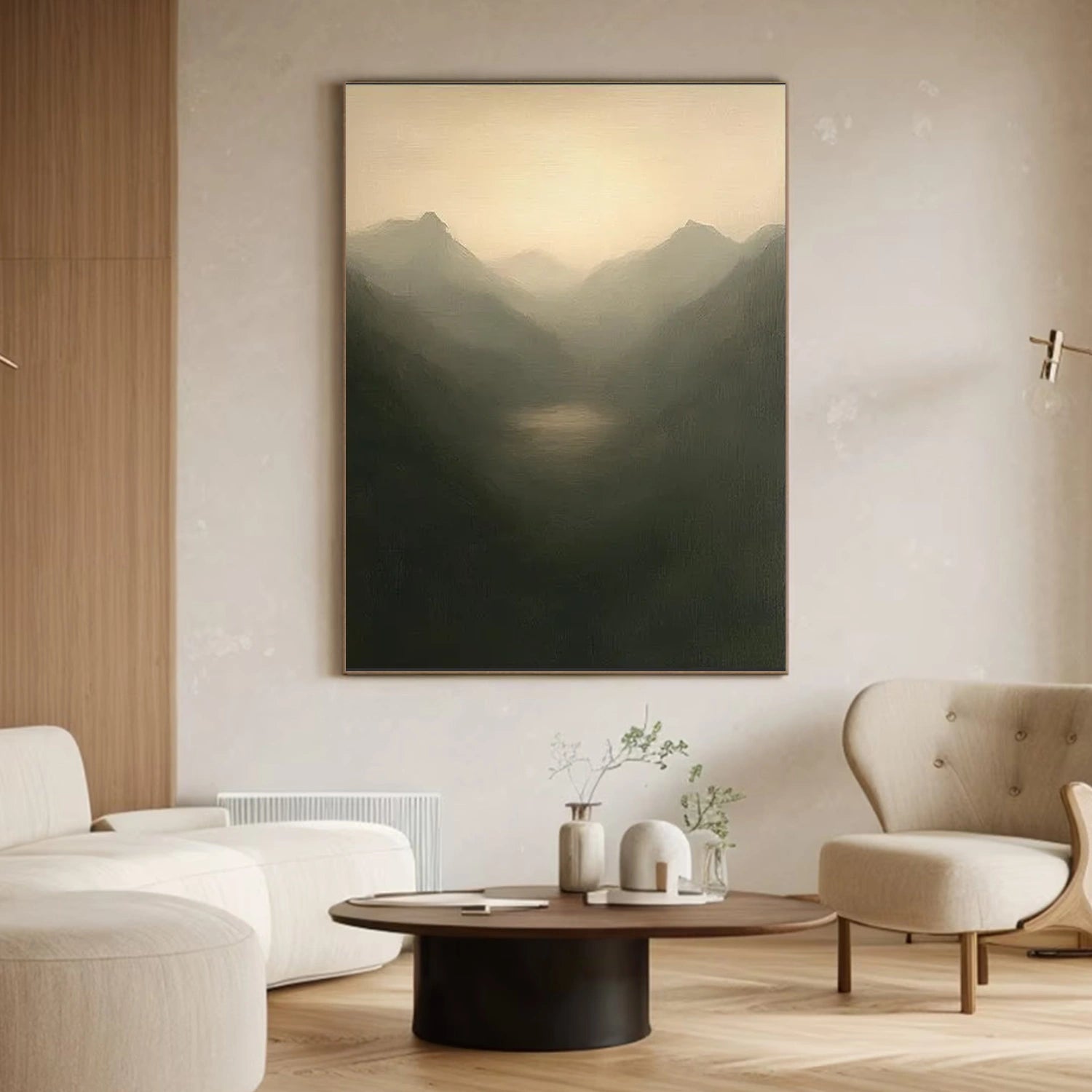 Minimalist Mountain Canvas Art #MM323