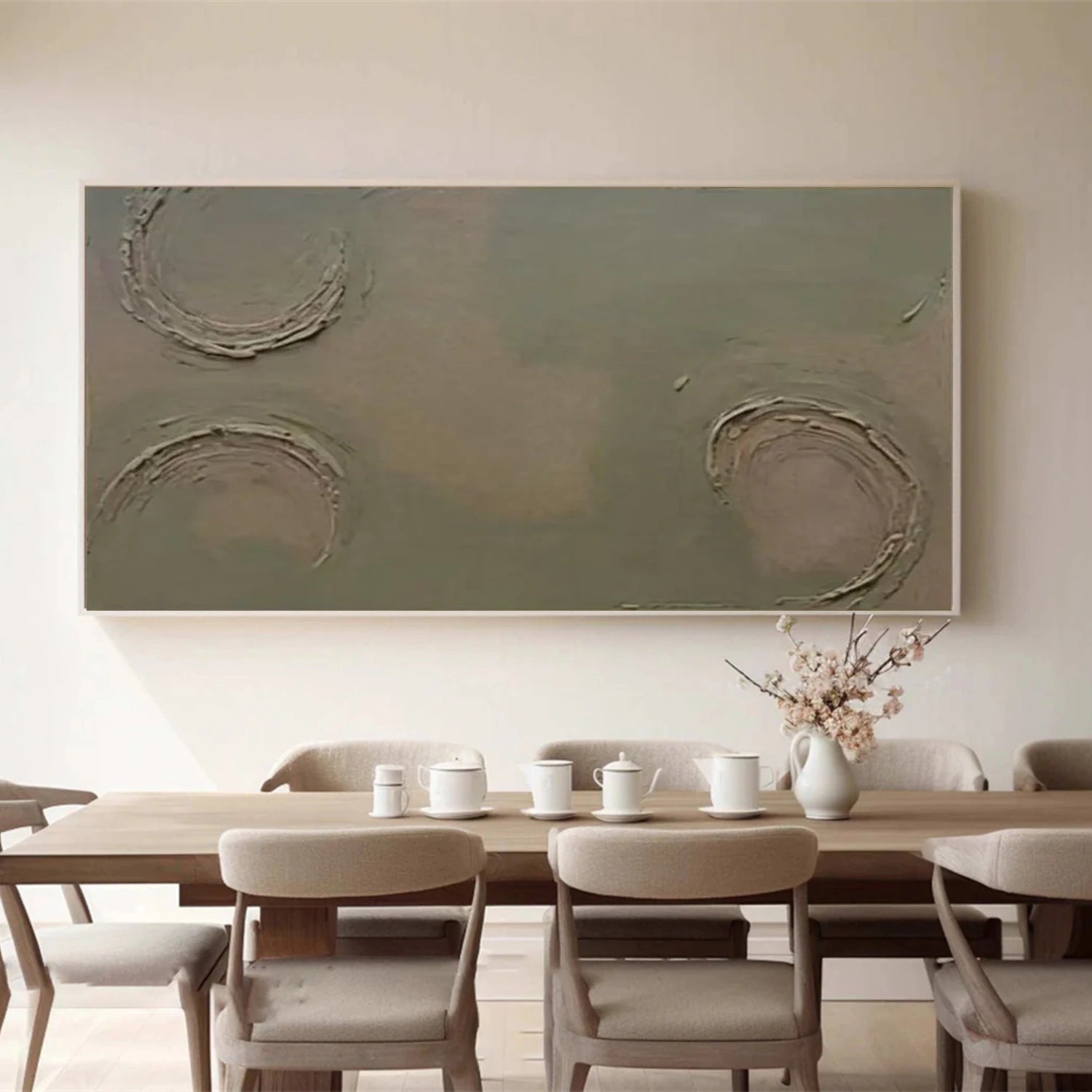 Minimalist Textured Canvas Art Set of 3 #MM306