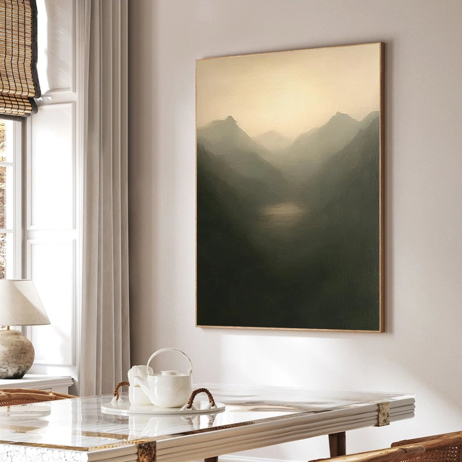 Minimalist Mountain Canvas Art #MM323