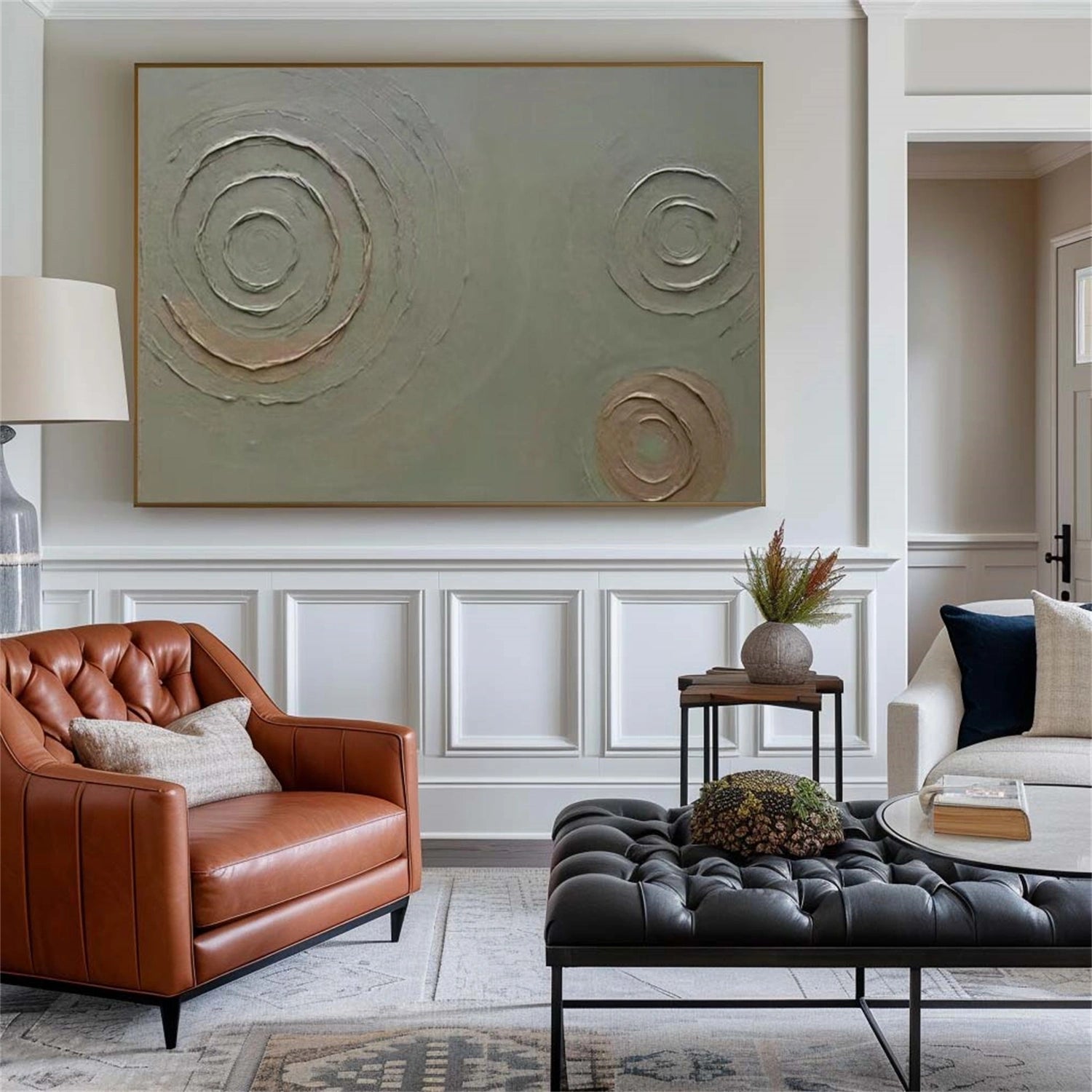 Minimalist Textured Canvas Art Set of 3 #MM307