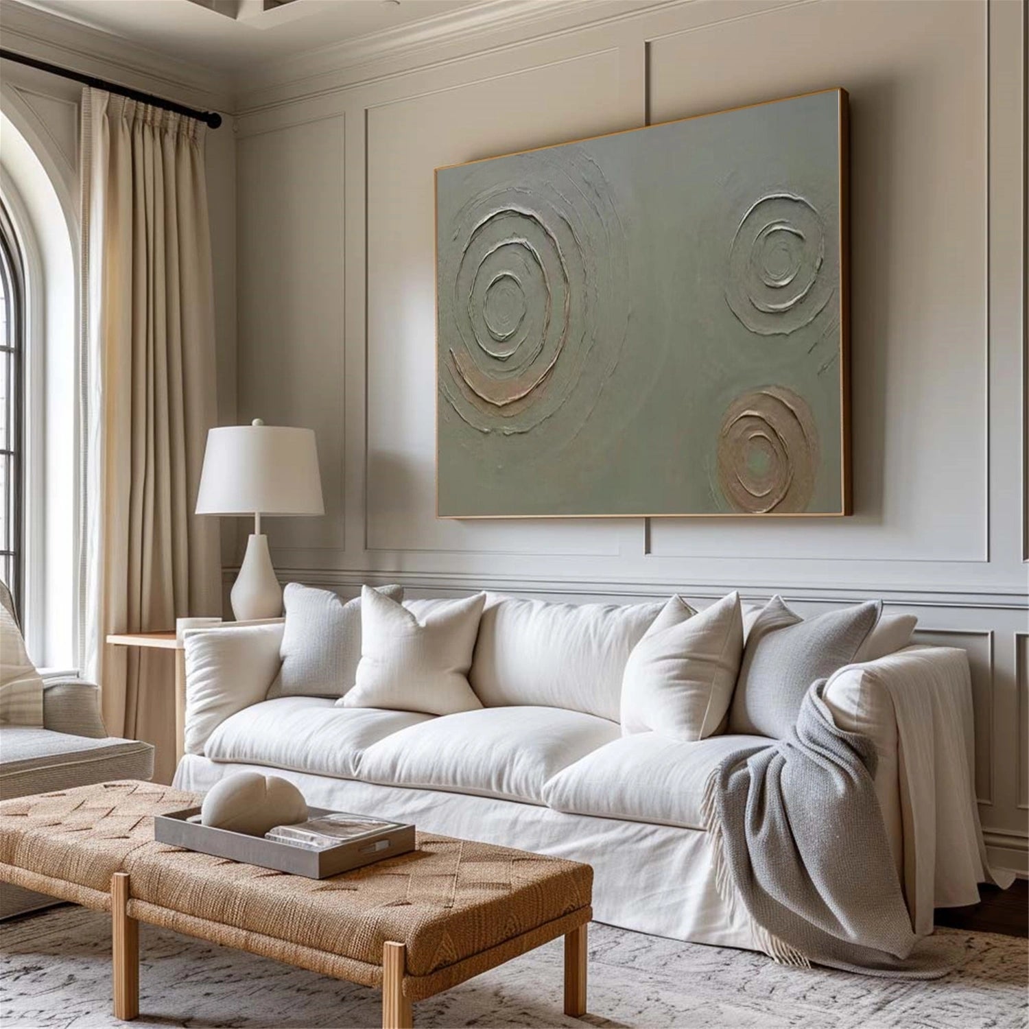 Minimalist Textured Canvas Art Set of 3 #MM307