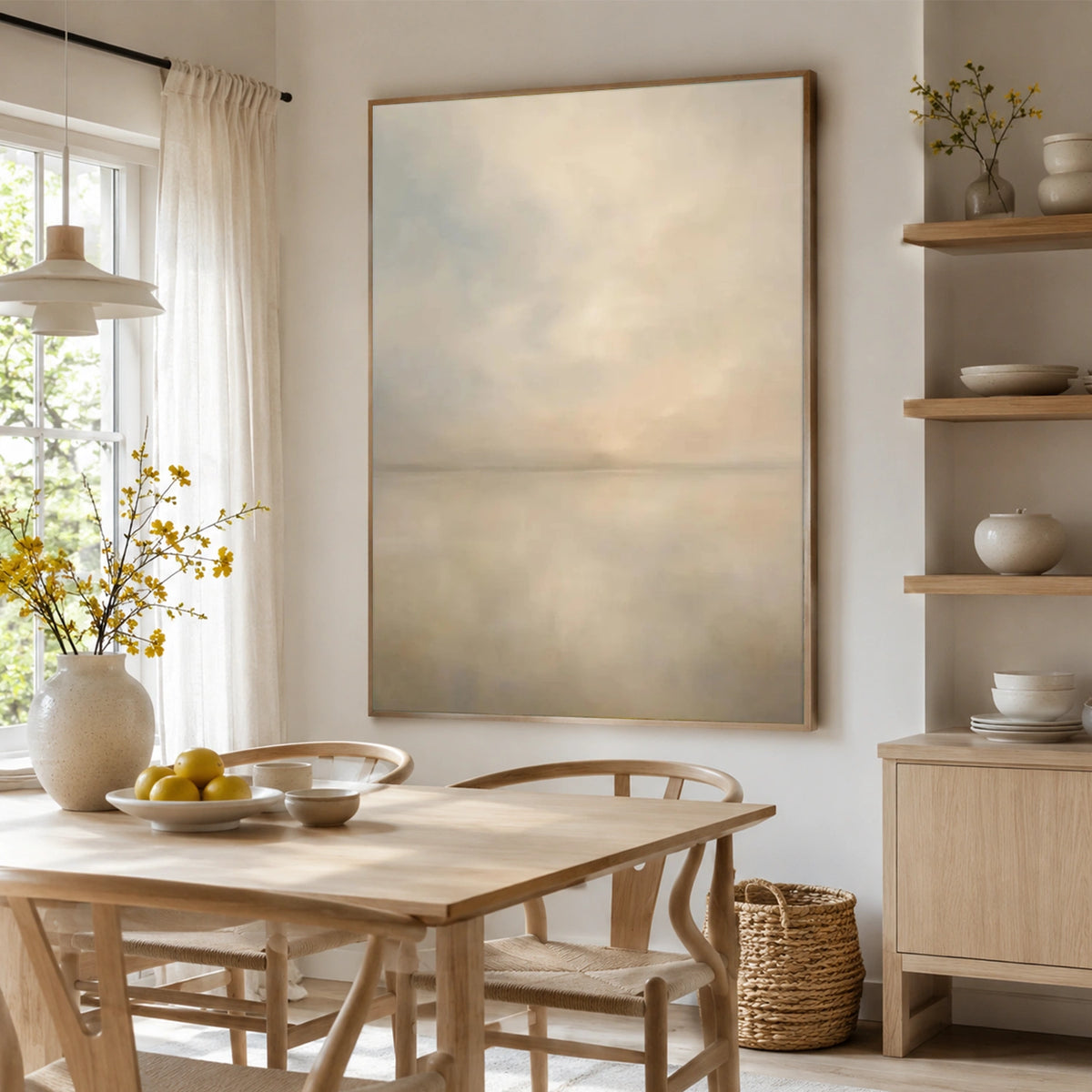 Sea & Sky Abstract Wall Art #MS369