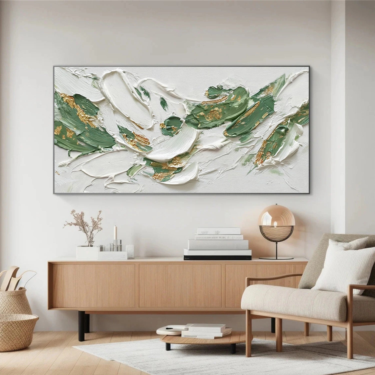 Abstract Textured Canvas Art #WS999