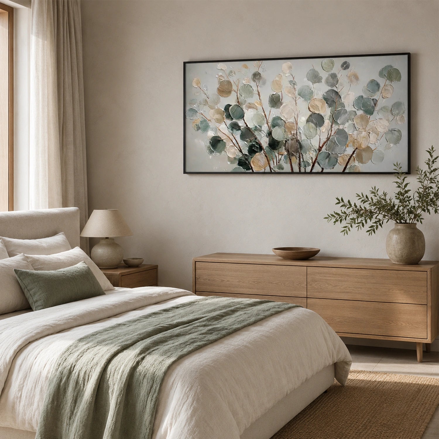 Flower & Tree Abstract Wall Art #ML279
