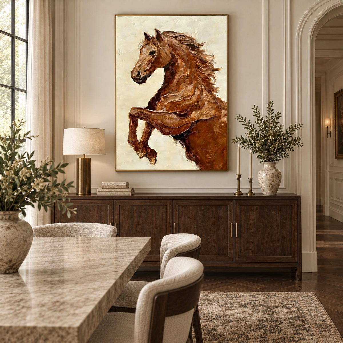 Abstract Animal Wall Art #AL243
