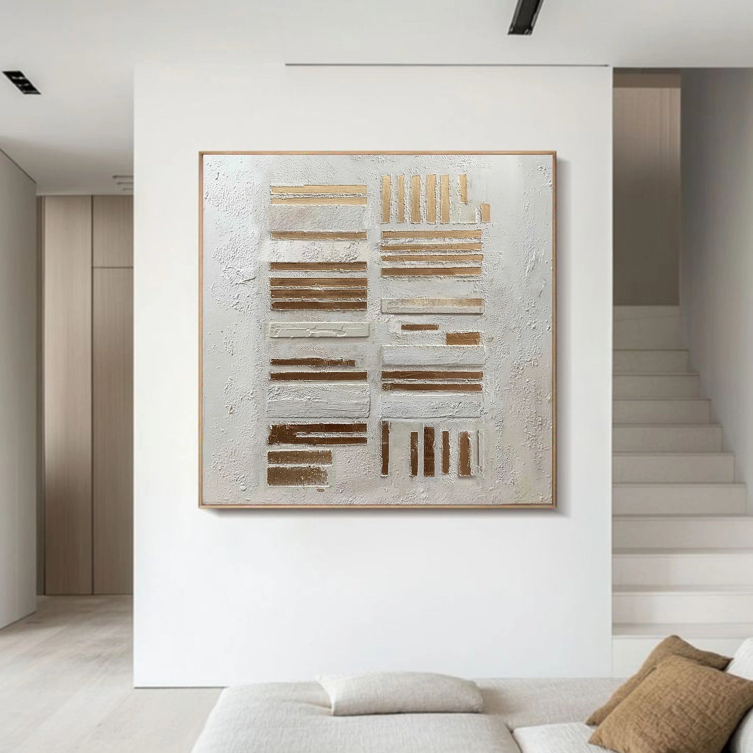 Wabi Sabi Textured Canvas Art #WS932