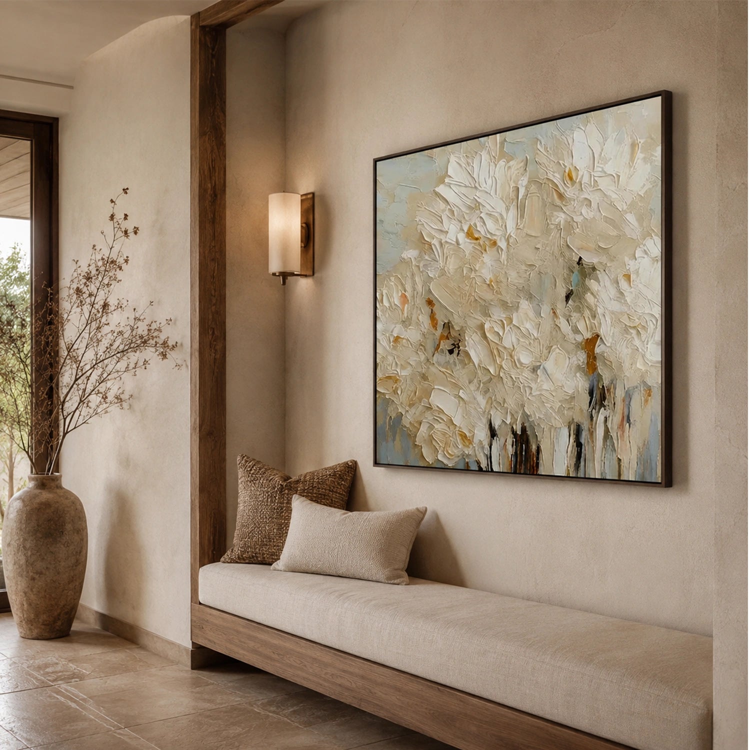 Flower & Tree Abstract Wall Art #ML283