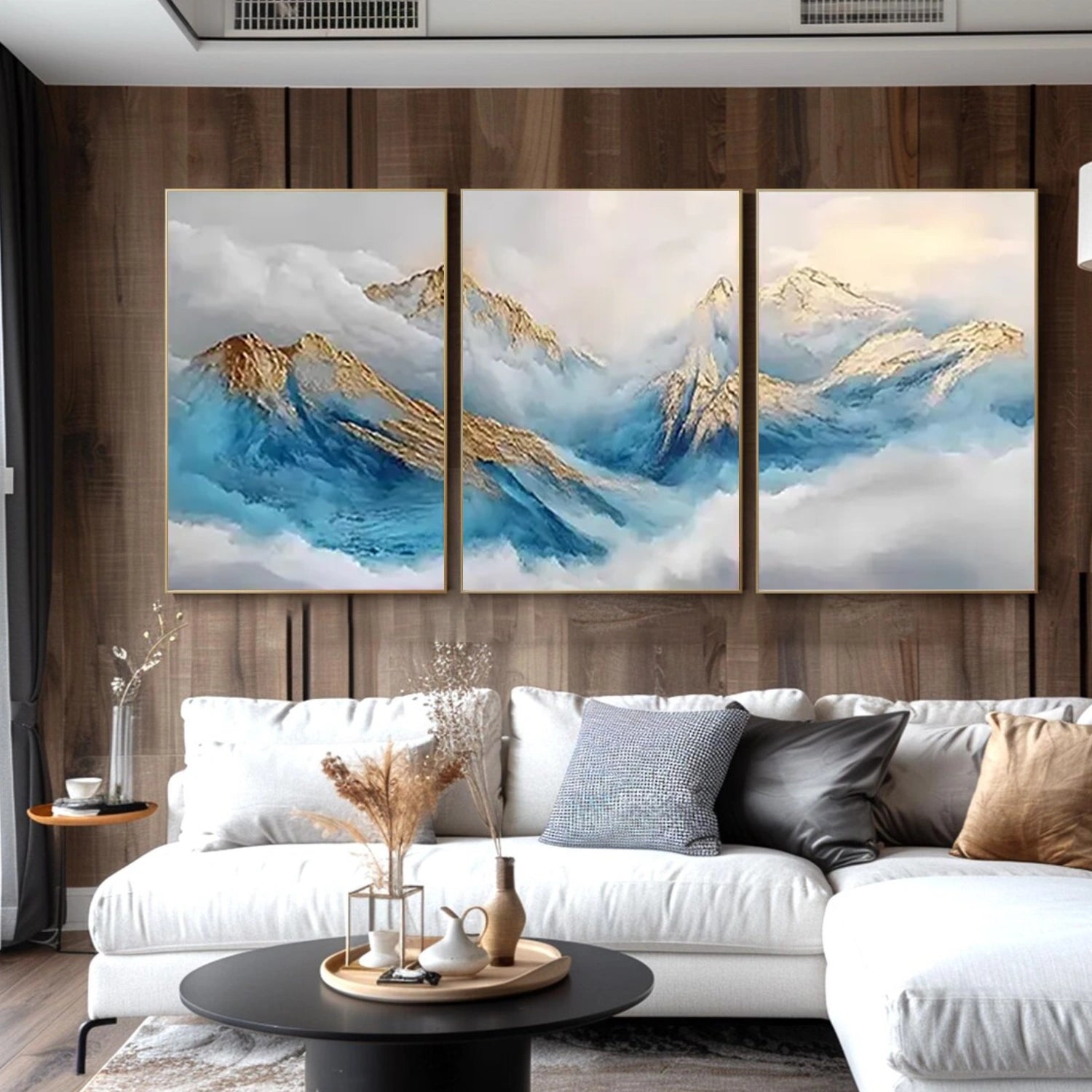 Minimalist Mountain Canvas Art Set of 3 #MM300