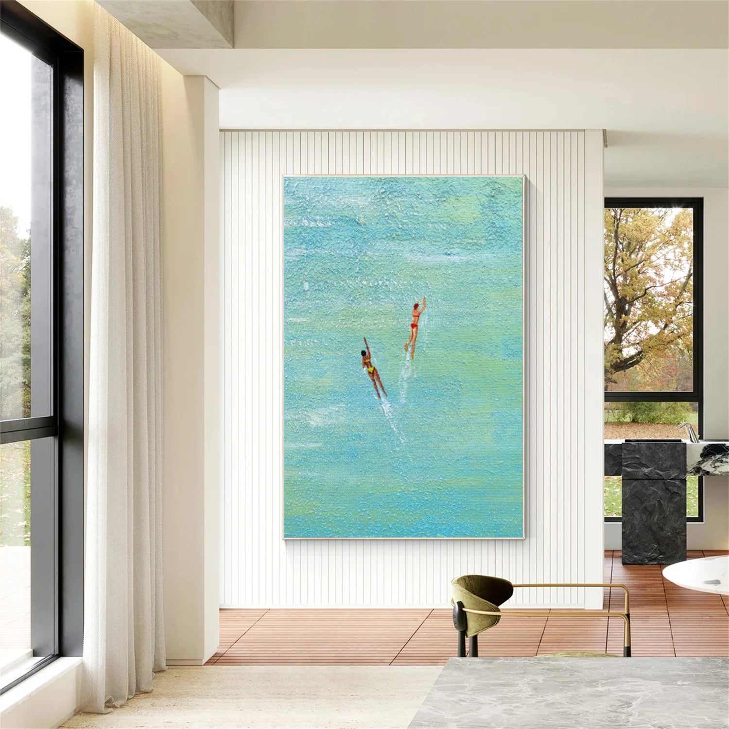 Swimming Sport Wall Art #SA081
