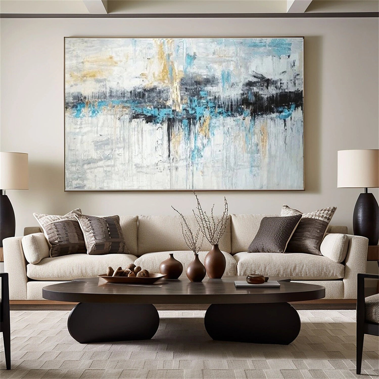 Abstract Canvas Art #WS694