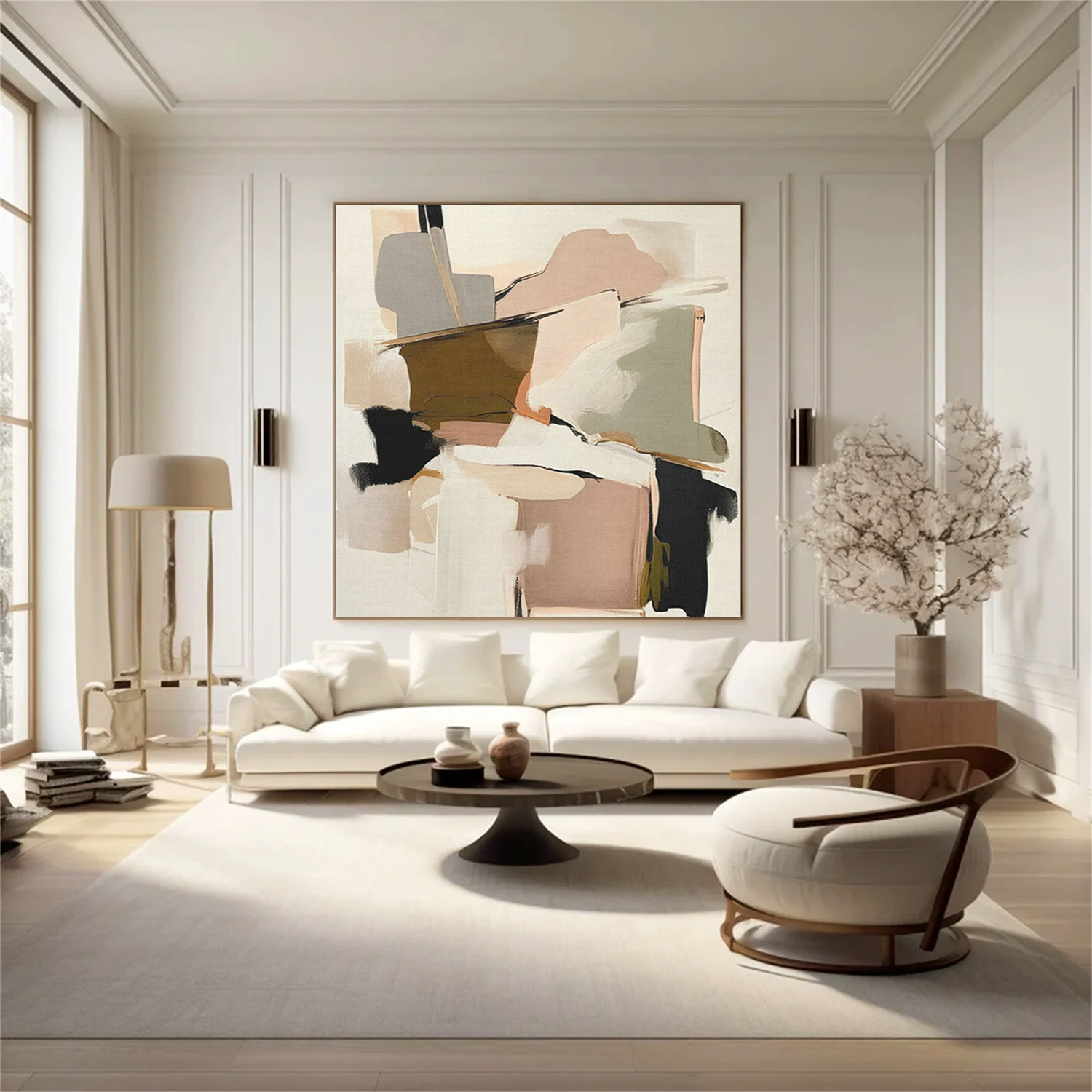 Abstract Canvas Art #WS660