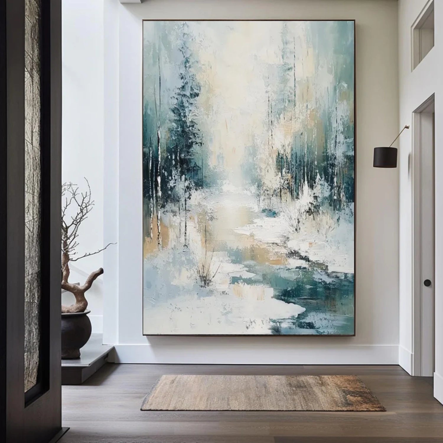 Flower & Tree Abstract Wall Art #ML159