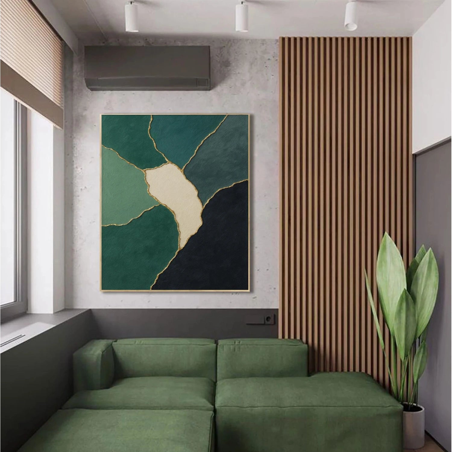 Minimalist Textured Canvas Art #MM345