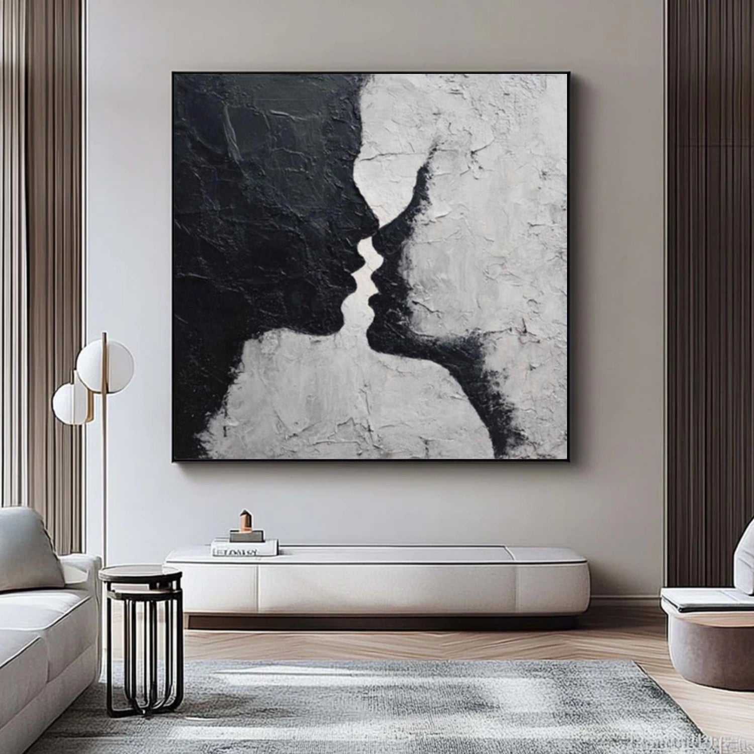 Abstract Portrait Wall Art #AP103