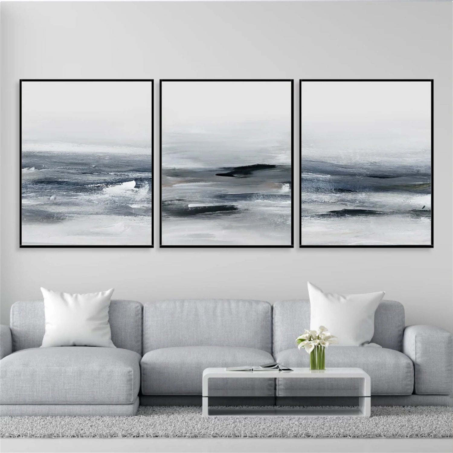 Abstract Canvas Art Set of 2 #WS860