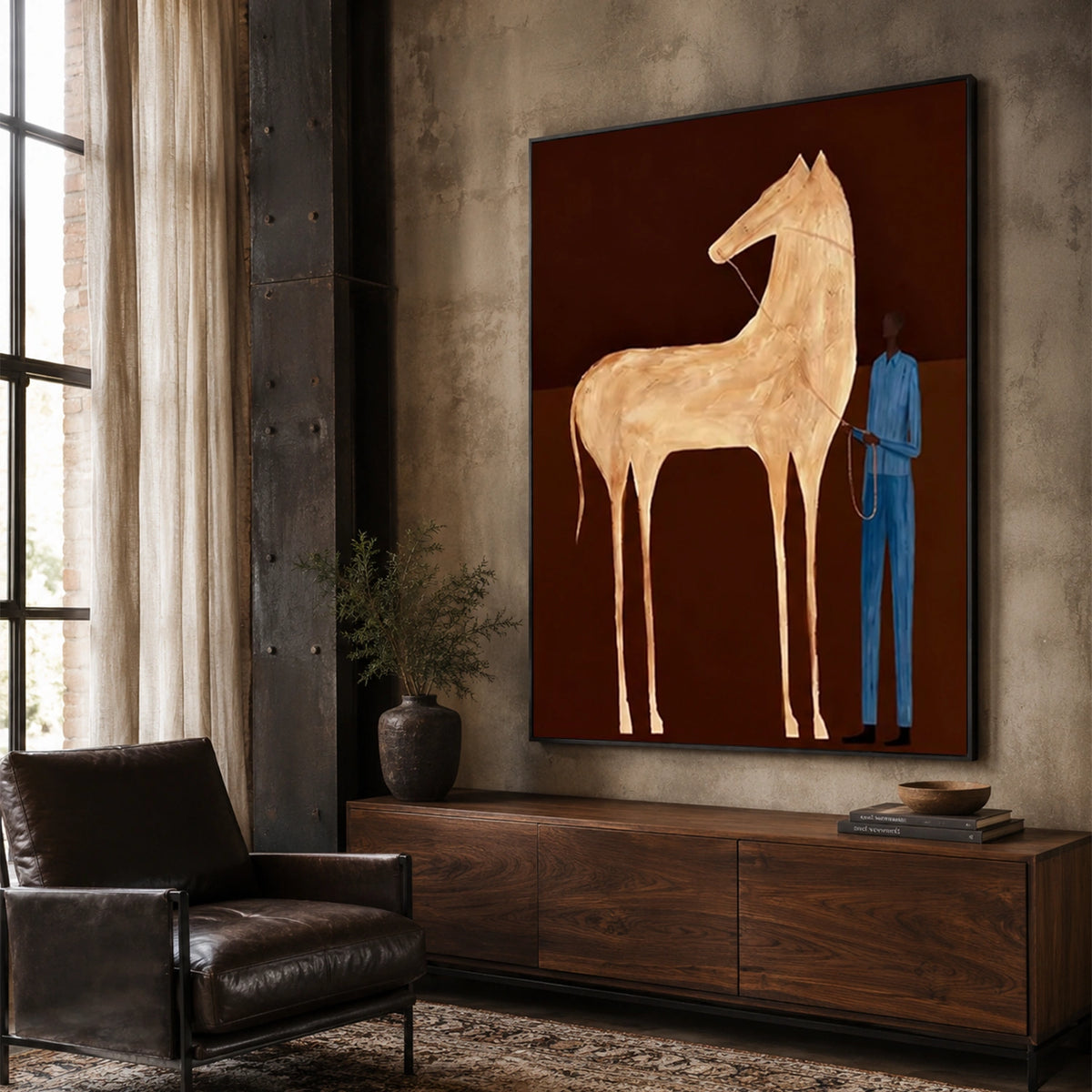 Western Cowboy Art #VA204