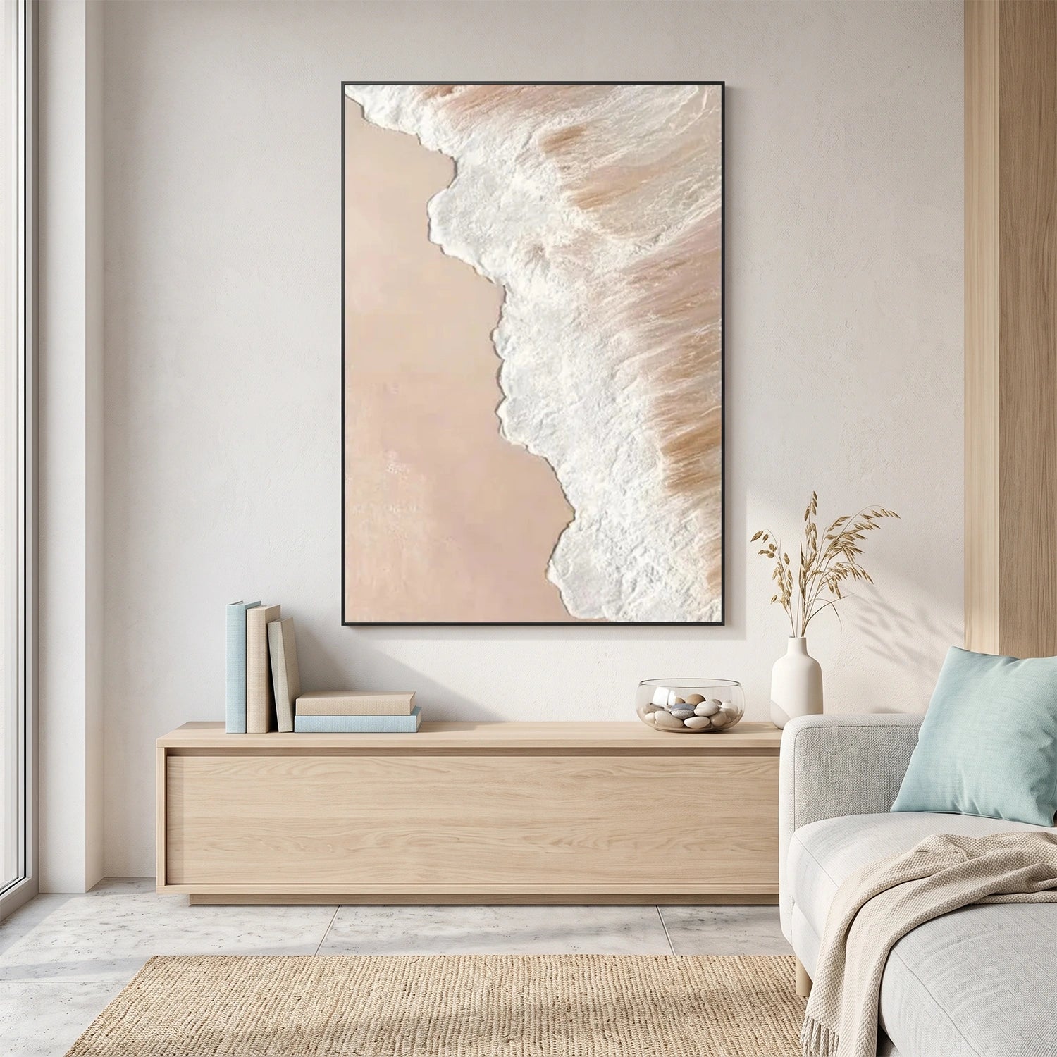 Sea & Sky Abstract Wall Art #MS318