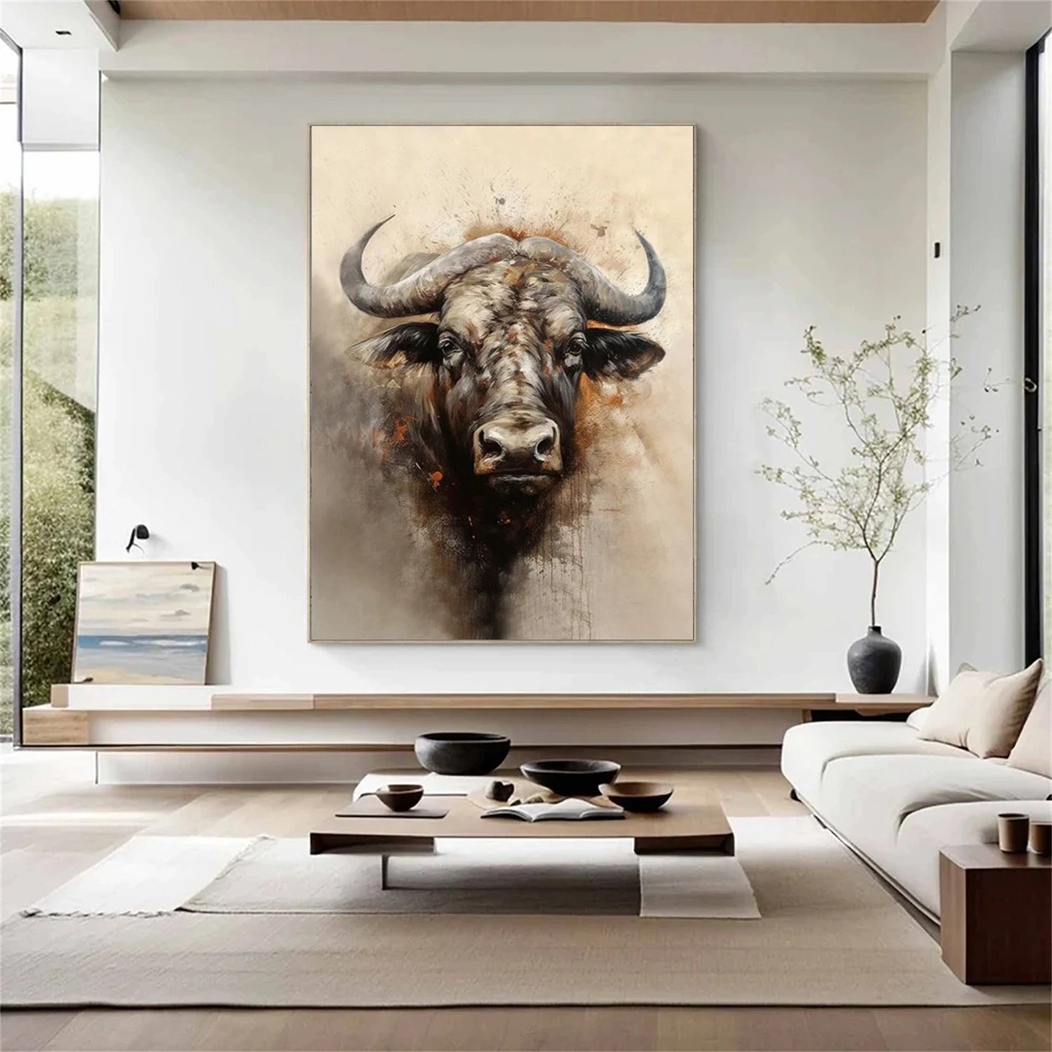 Abstract Animal Wall Art #AL134