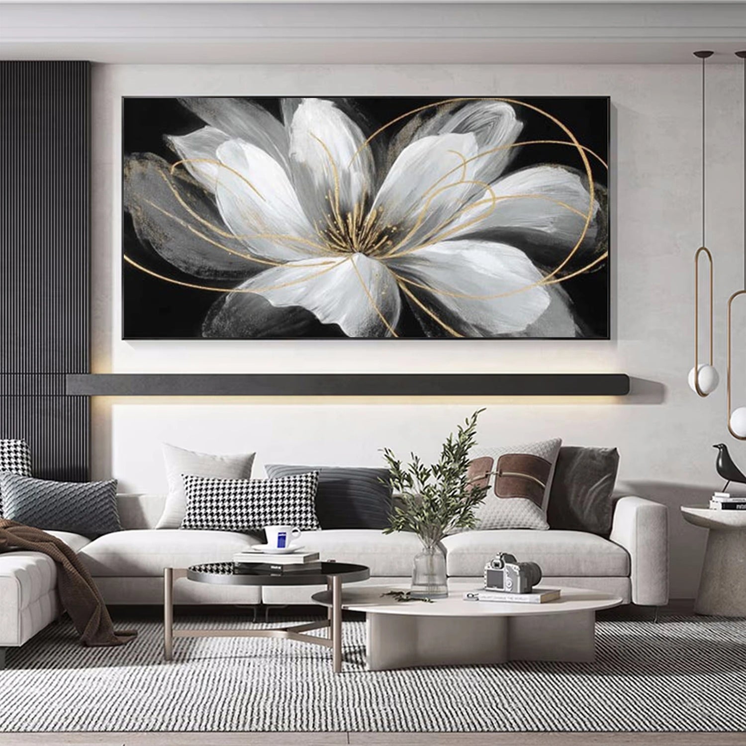 Flower & Tree Abstract Wall Art #ML218