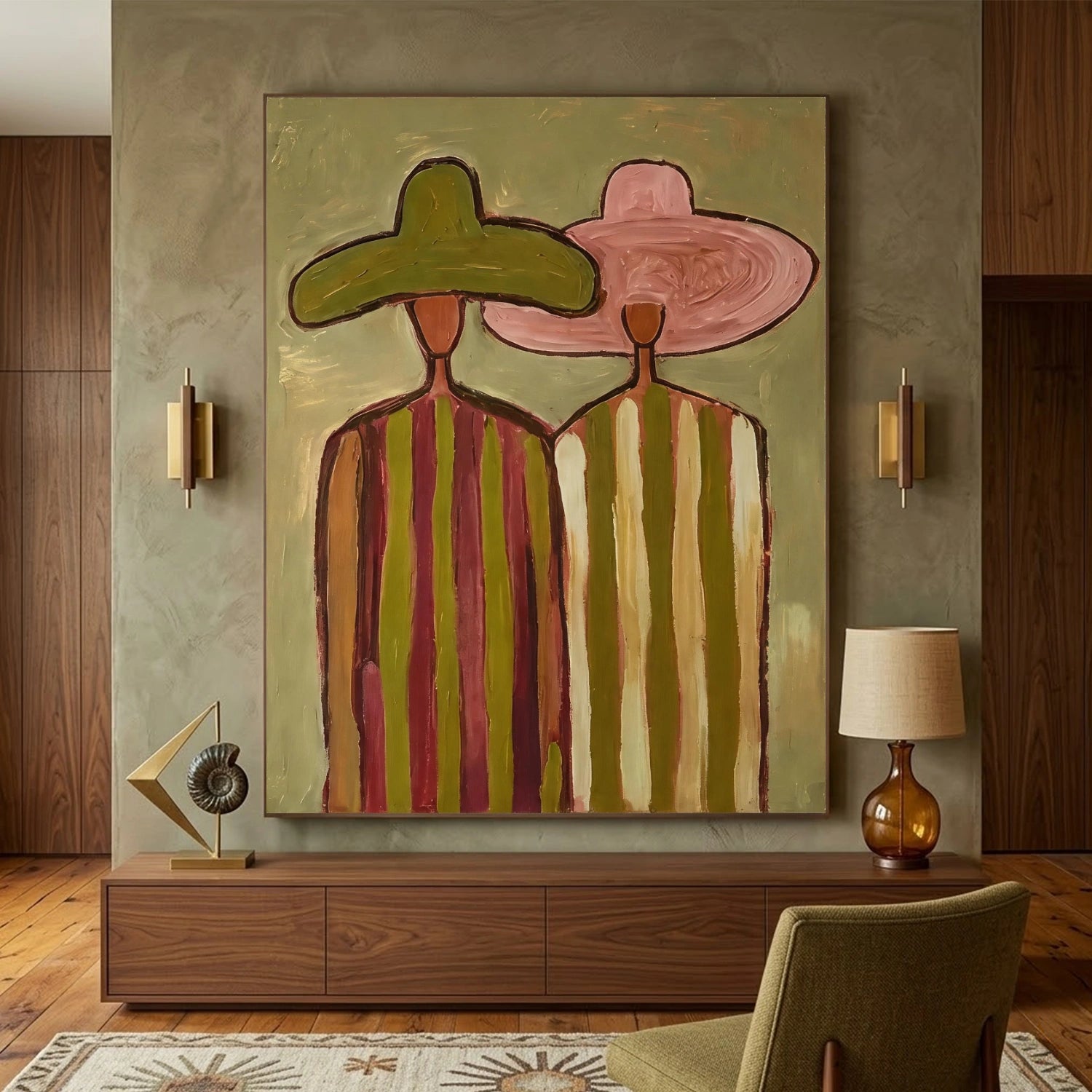 Vintage Americana Art #VA041