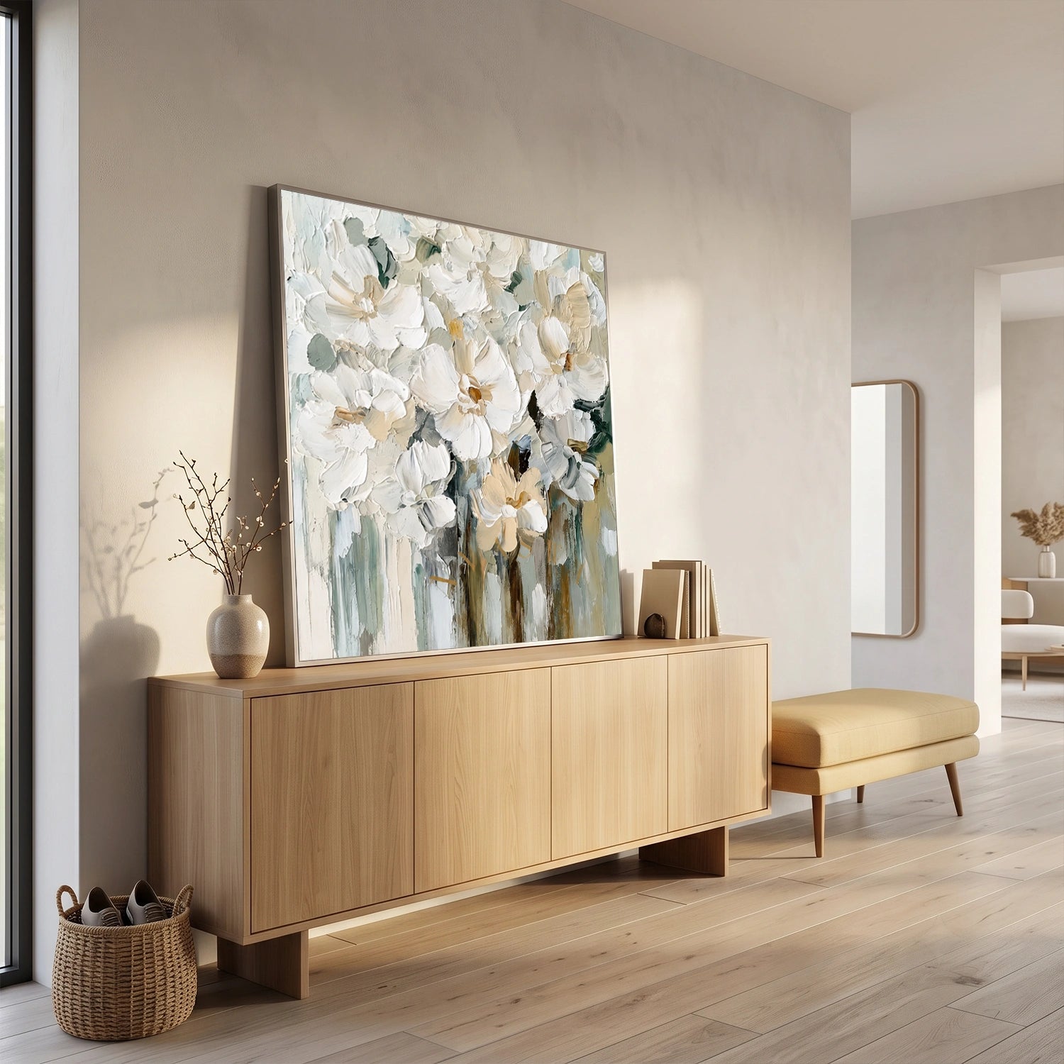 Flower & Tree Abstract Wall Art #ML276