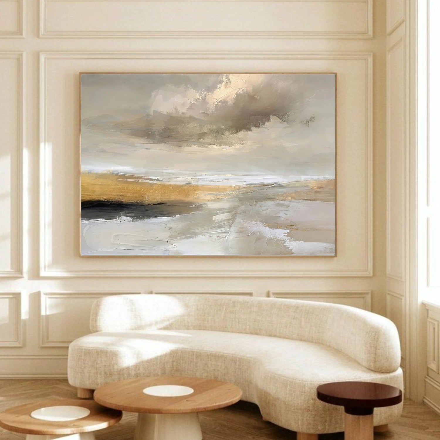 Sea & Sky Abstract Wall Art #MS222