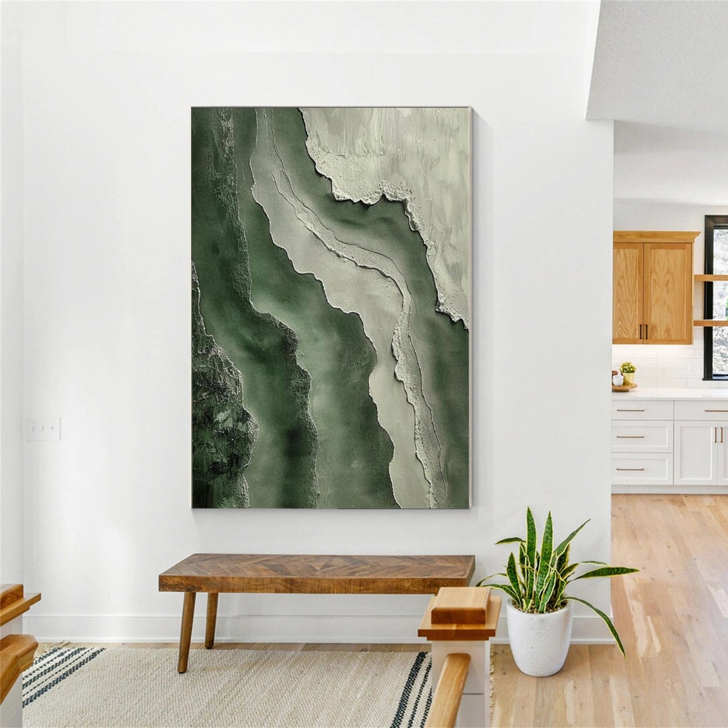 Sea & Sky Abstract Wall Art #MS195