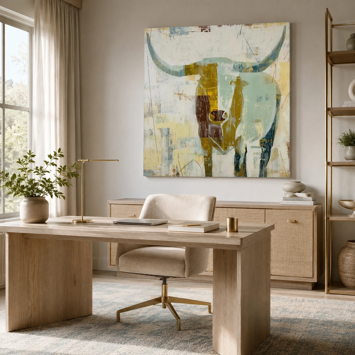 Abstract Animal Wall Art #AL237