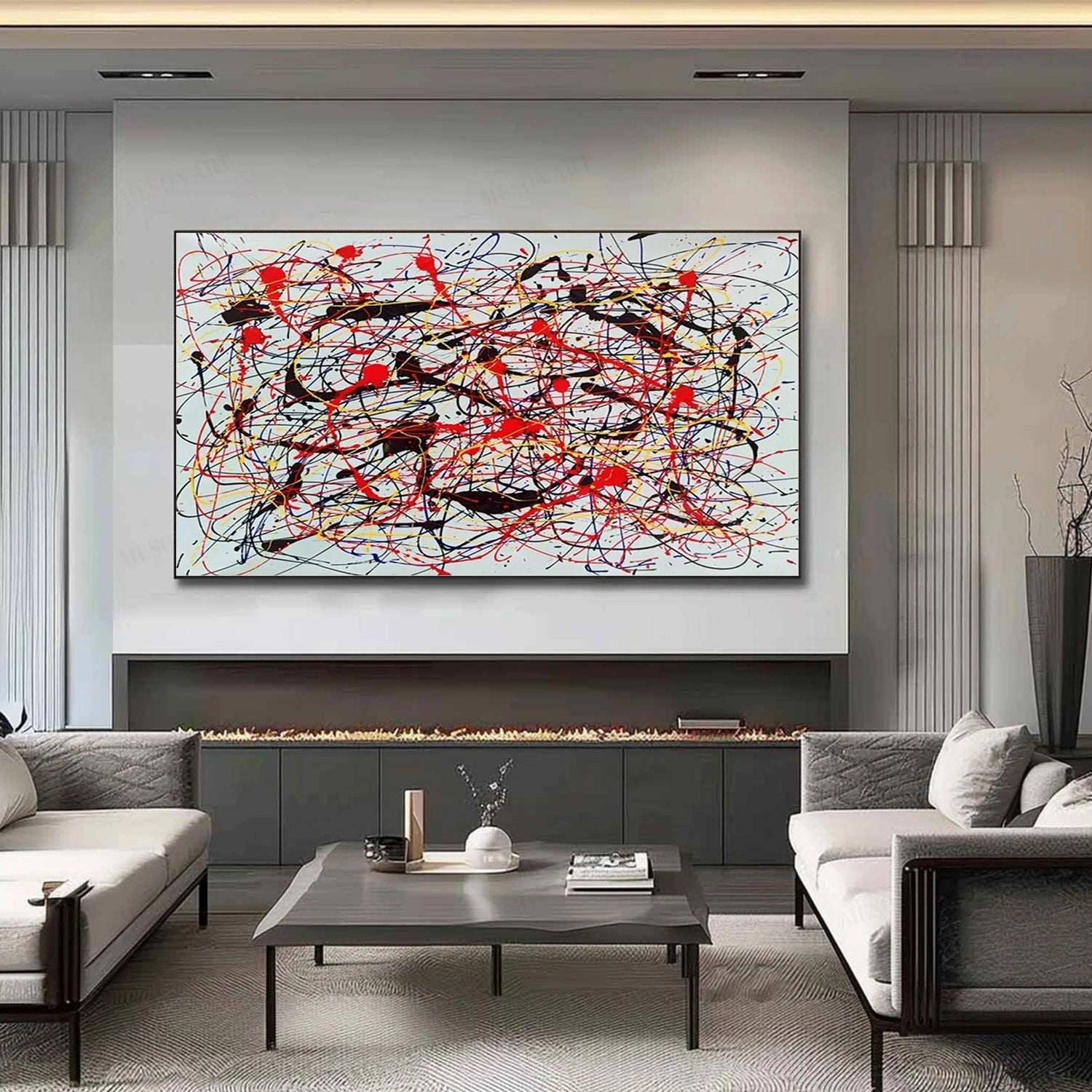 Pollock Art #JA002