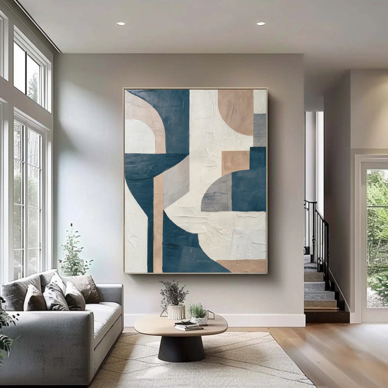 Abstract Canvas Art #WS872