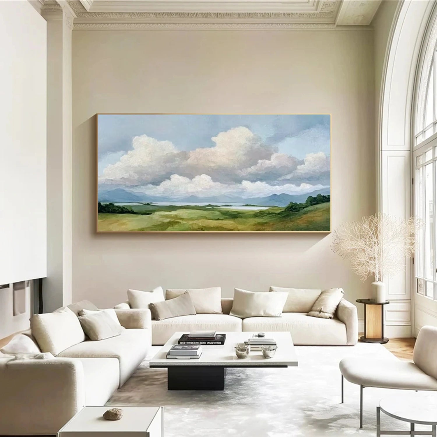 Sea & Sky Abstract Wall Art #MS196