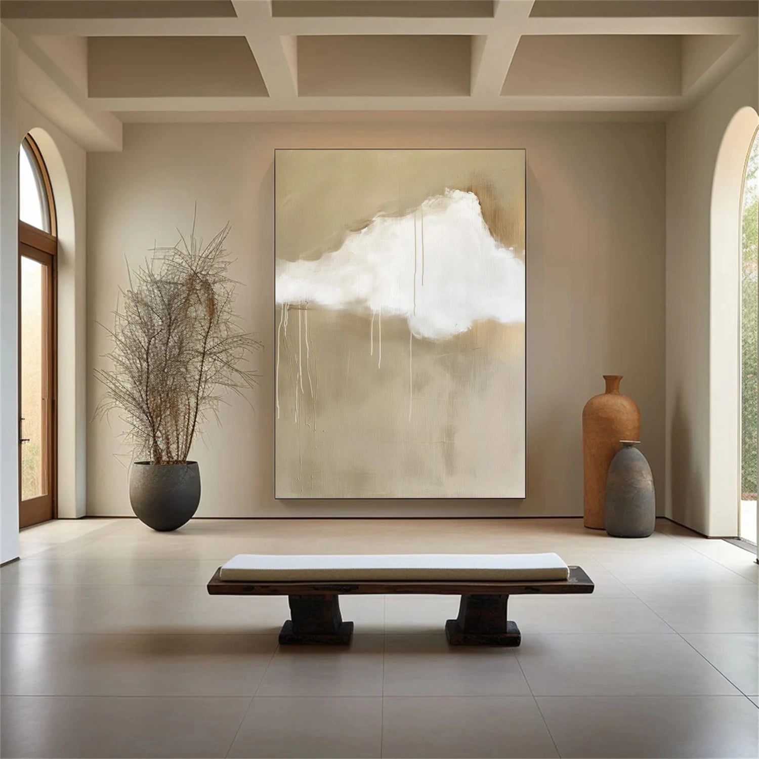 Sea & Sky Abstract Wall Art #MS185