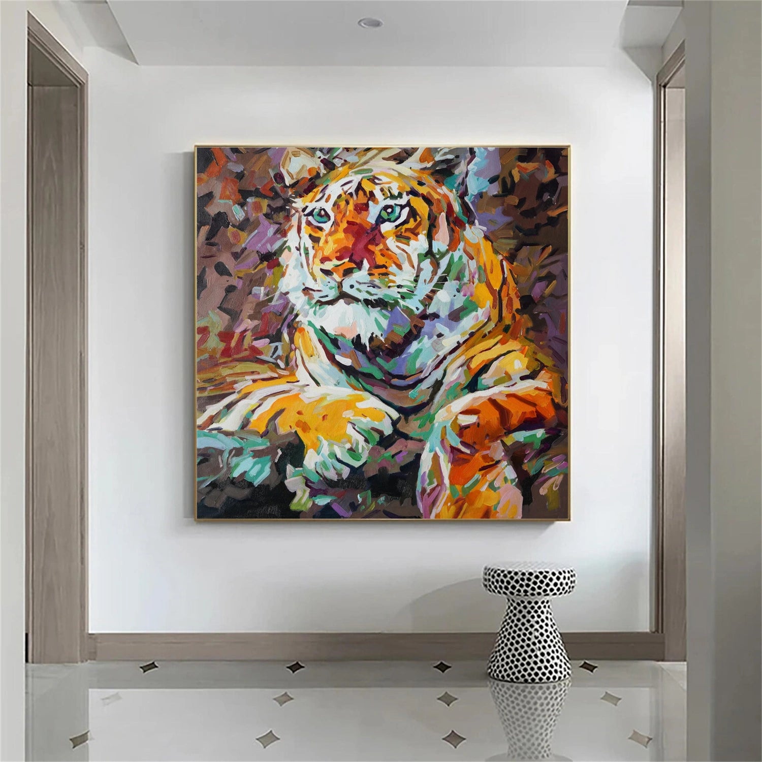 Abstract Animal Wall Art #AL108