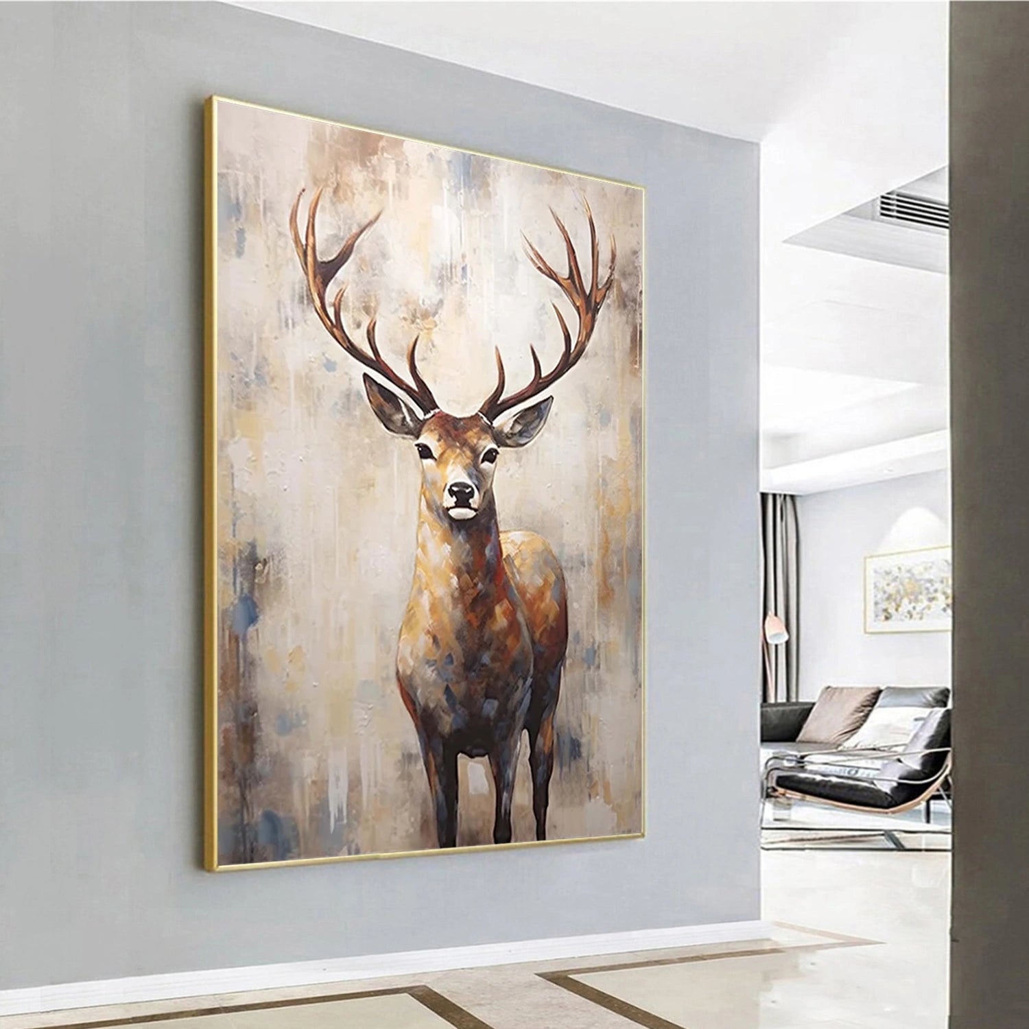 Abstract Animal Wall Art #AL128